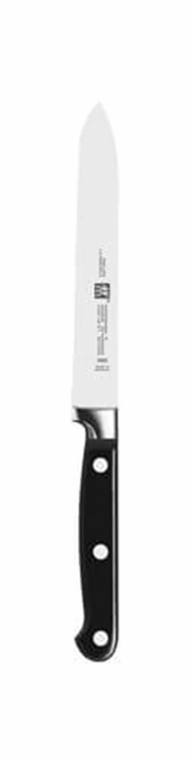 ZWILLING Bloque de cuchillos, 7 Piezas, Bloque de bambú, Cuchillos y tijeras de acero inoxidable especial/Mango de plástico, Profesional S