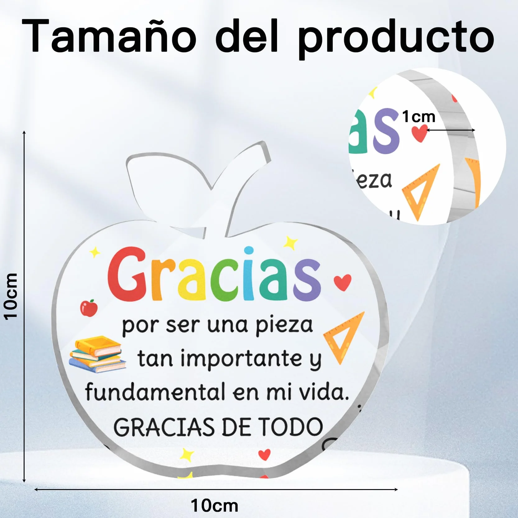 Regalos Para Profesoras Acrílico Profesora Primaria Graduacion