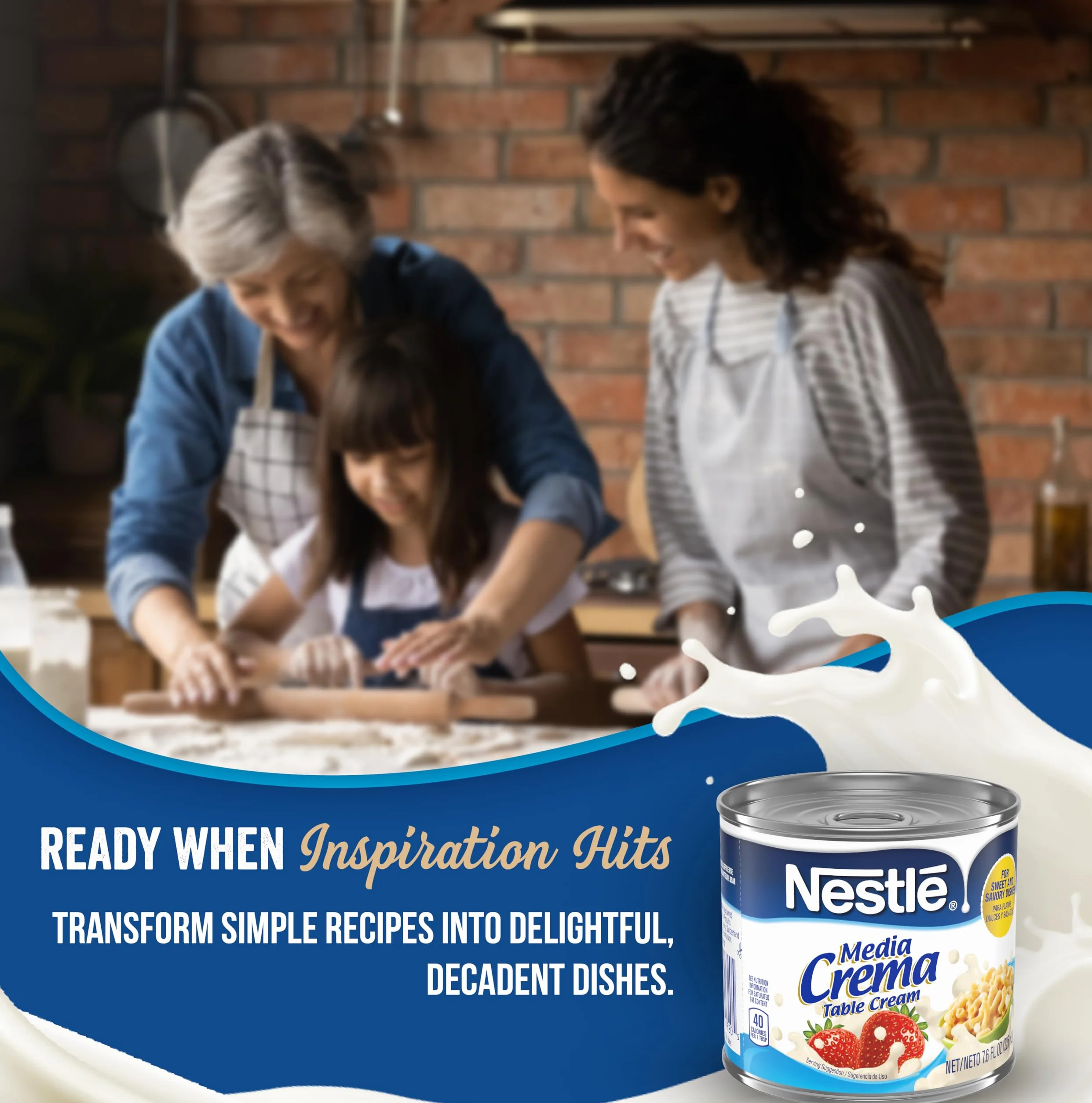 Nestle Media Crema Table Cream 7.6 oz
