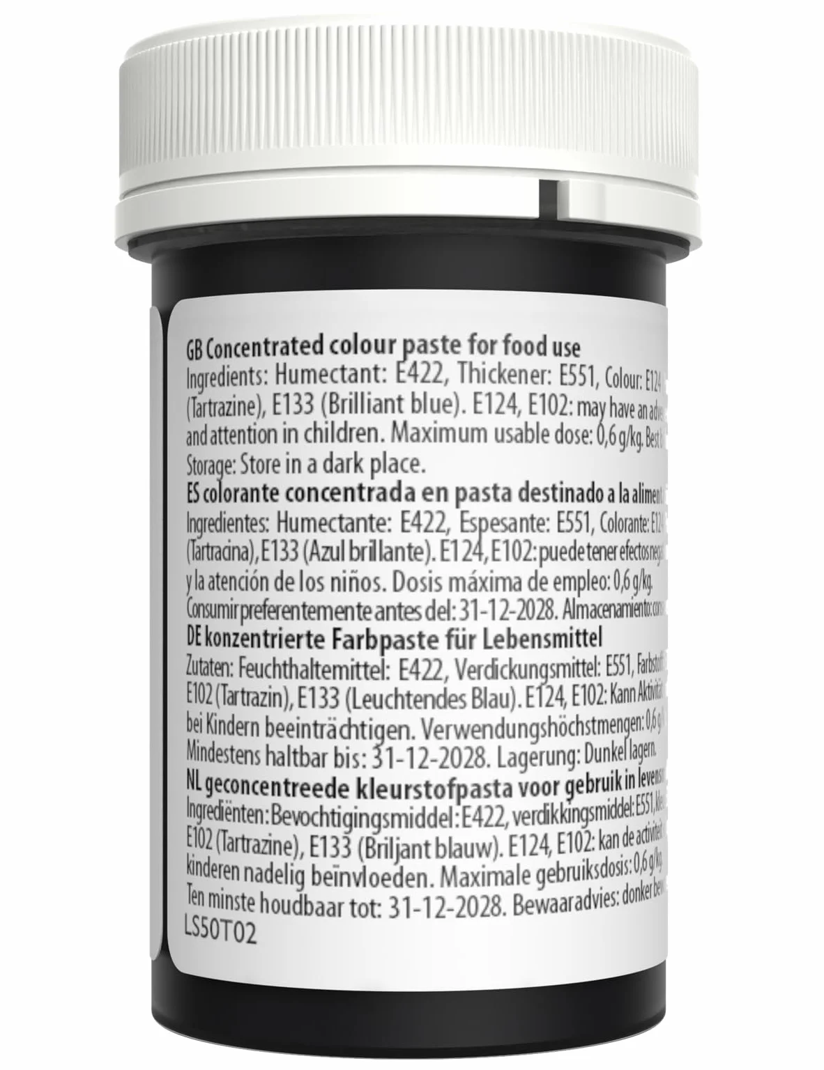 Sugarflair Spectral Concentrated Paste Colour Blood Red 25g