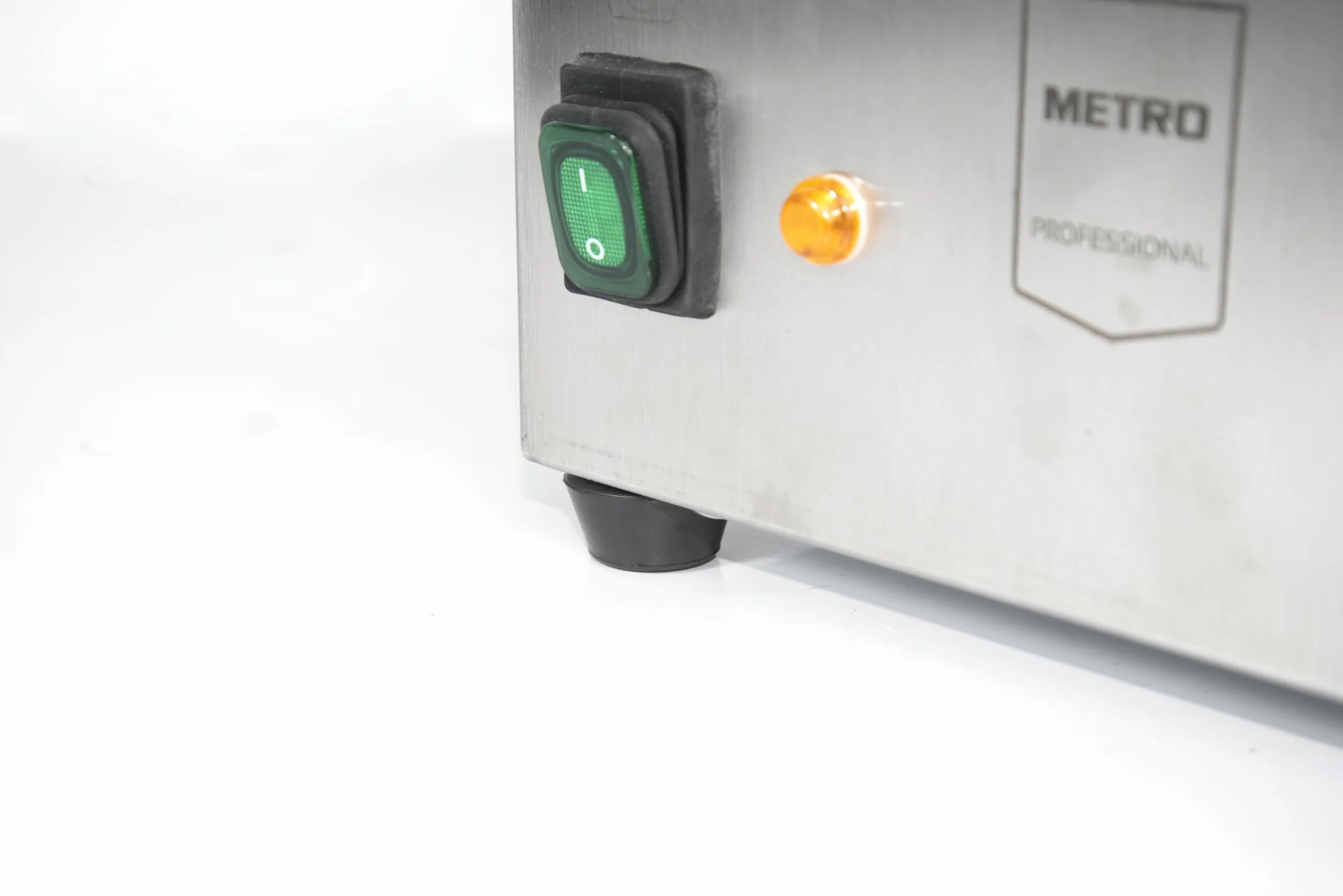 METRO Professional Máquina para Perritos Calientes GHM1002, Acero Inoxidable, 800 W