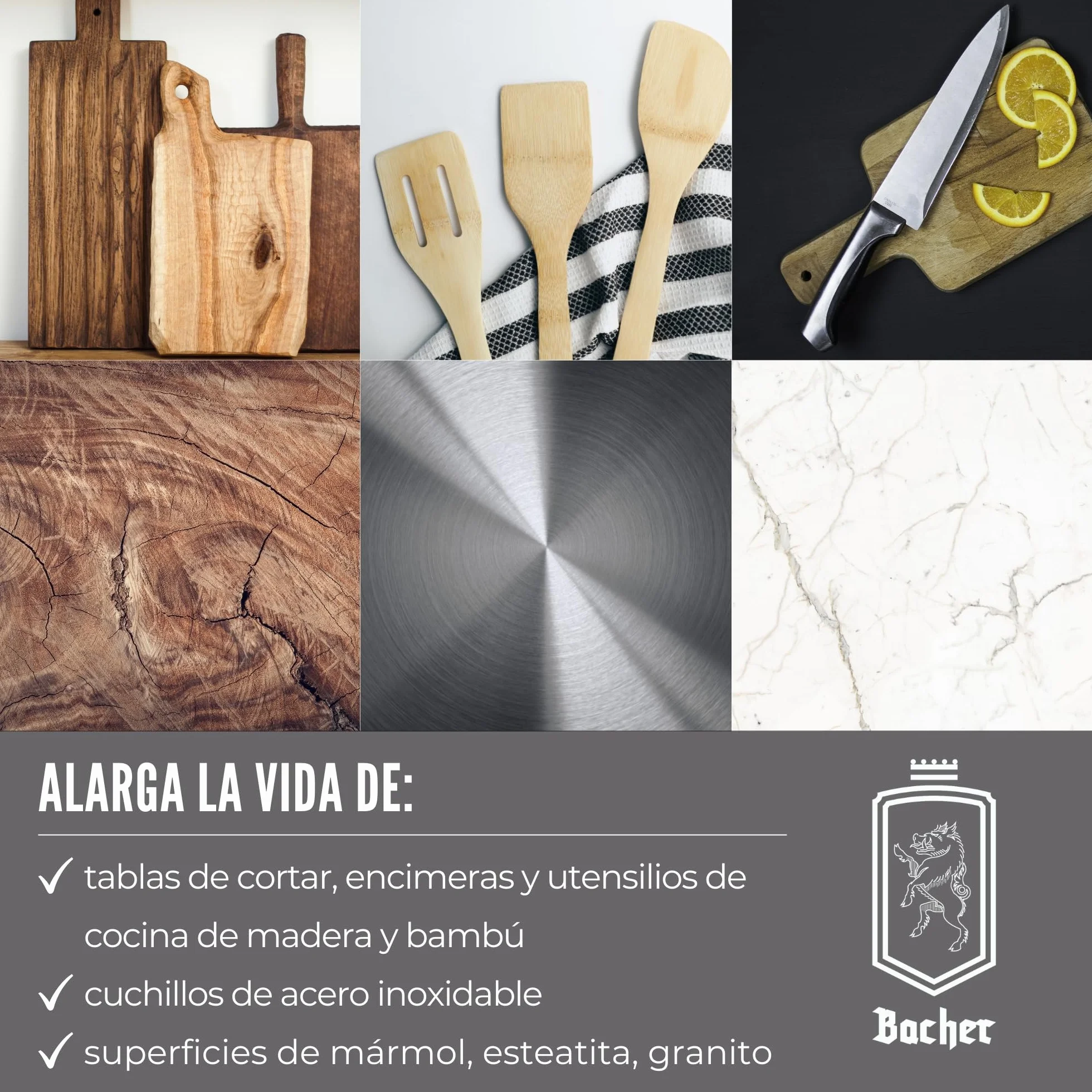 Aceite para Madera 500 ml - Calidad Alimentaria, Aceite Mineral para Tabla de Cortar, Cuidado Natural para Tablas de Madera