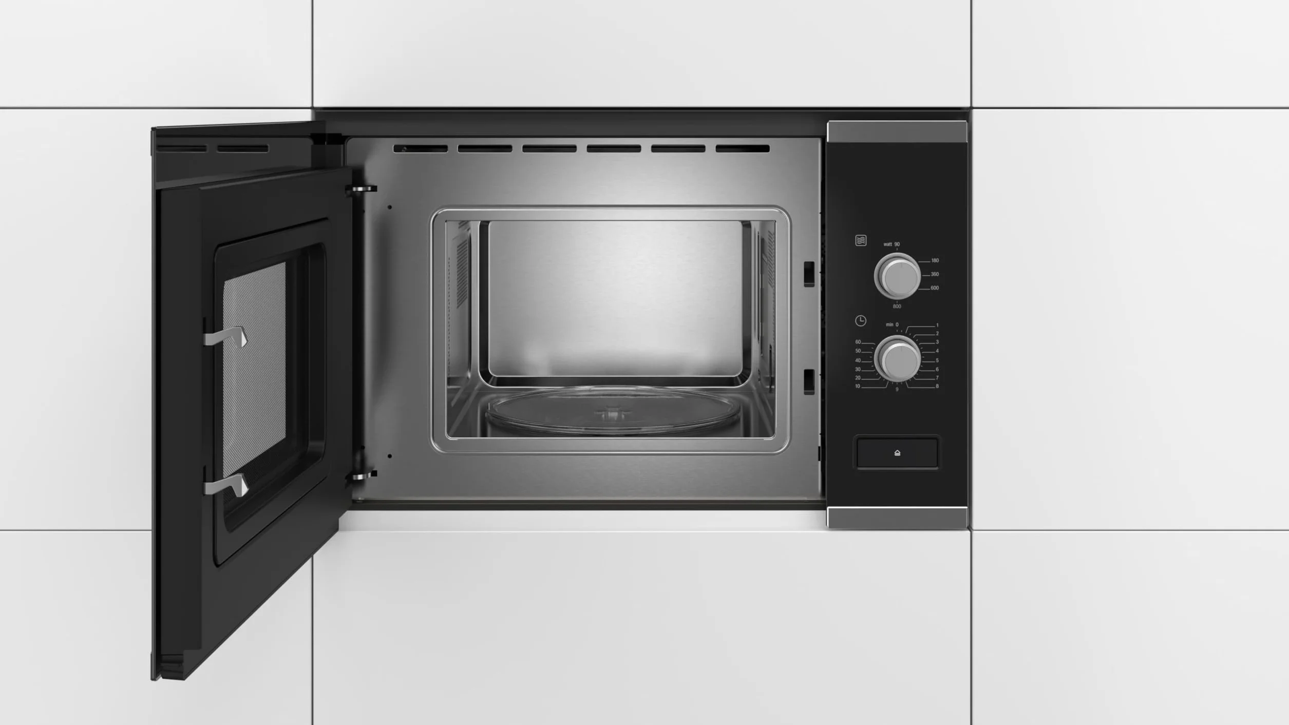 Bosch BFL520MS0 Microondas, Negro