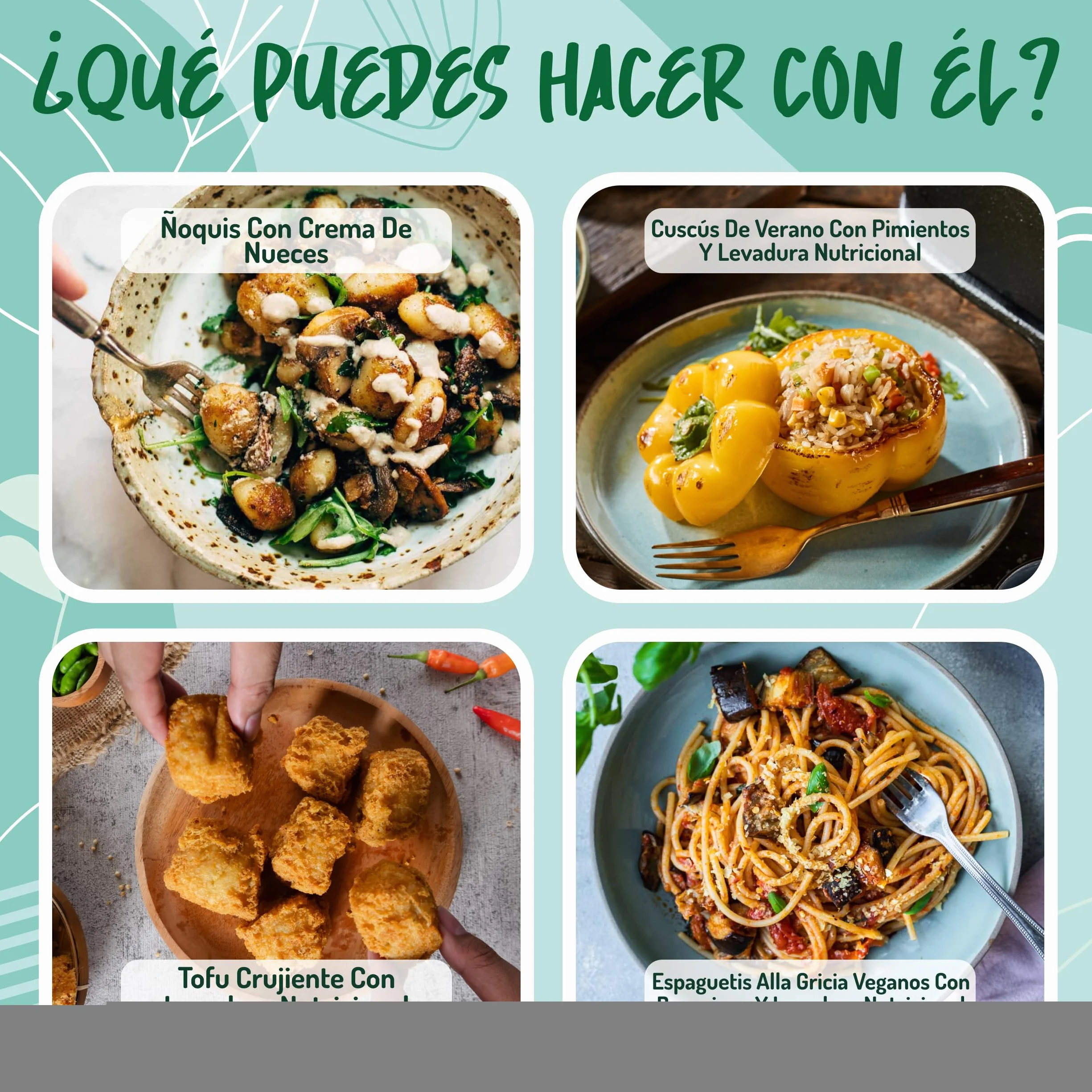 Levadura Nutricional Ecológica en Copos 100g Sin Gluten Lactosa Orgánica