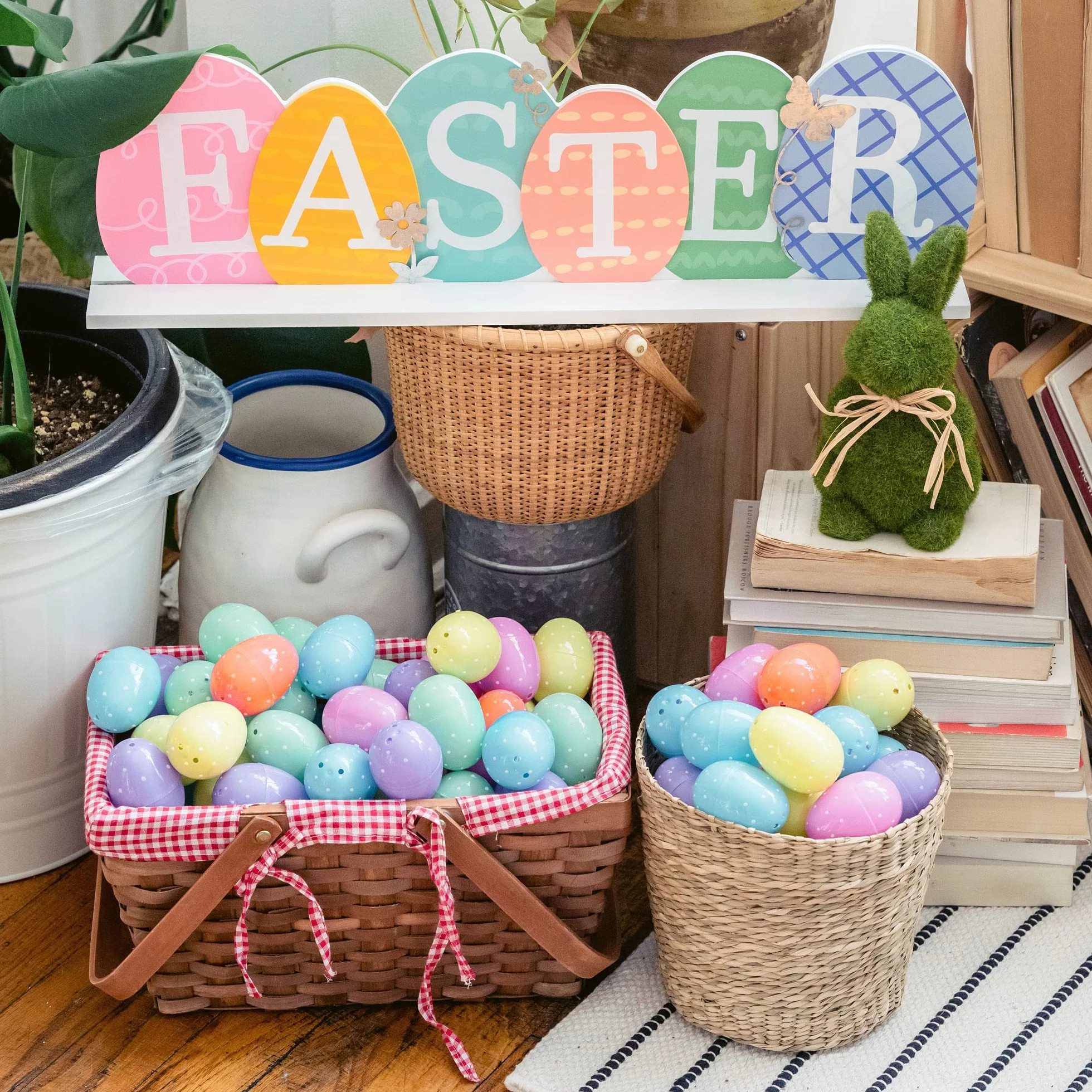 Huevos de Pascua rellenables de plástico 24 unidades com-four®