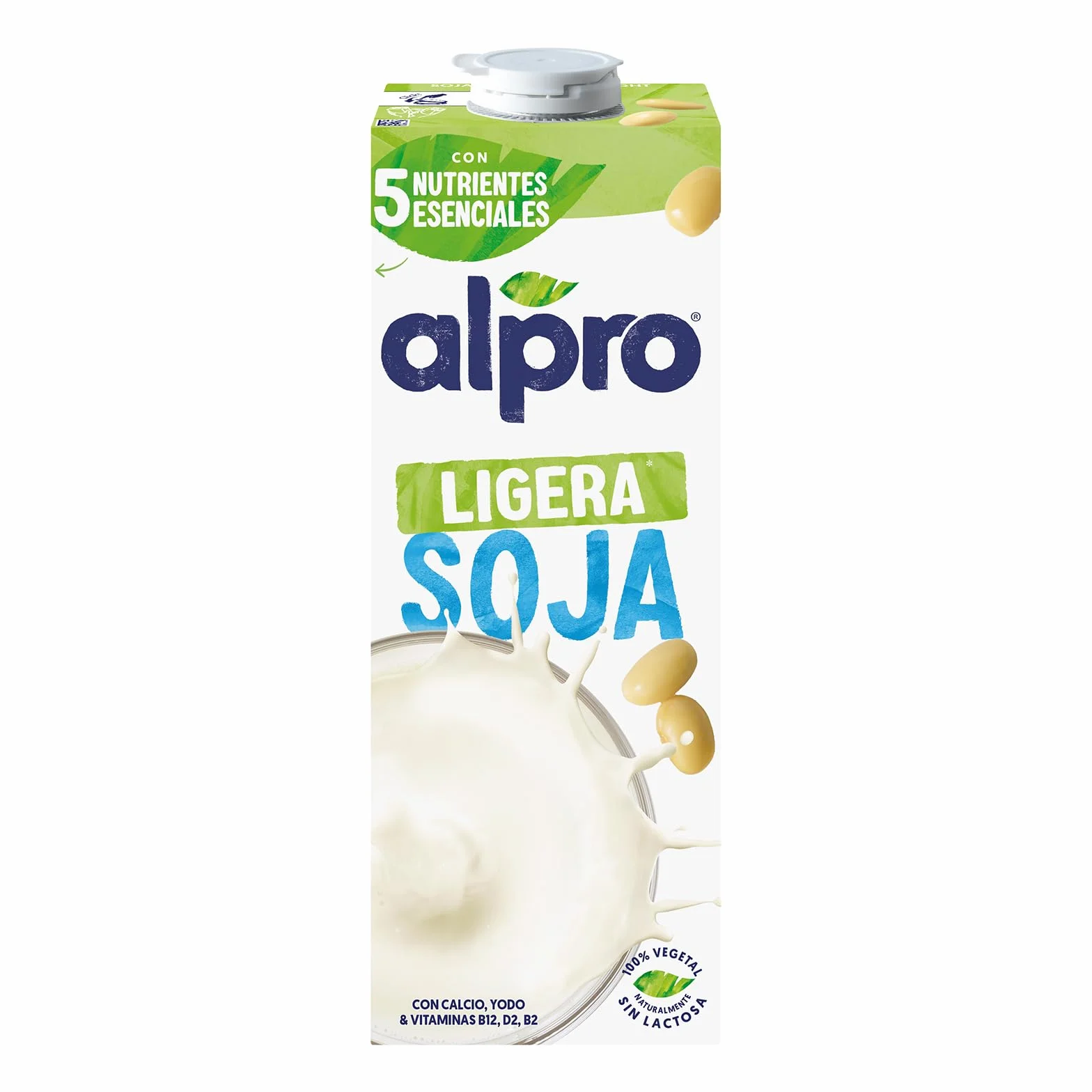 Alpro Bebida Vegetal de Soja Ligera Pack 6 x 1L