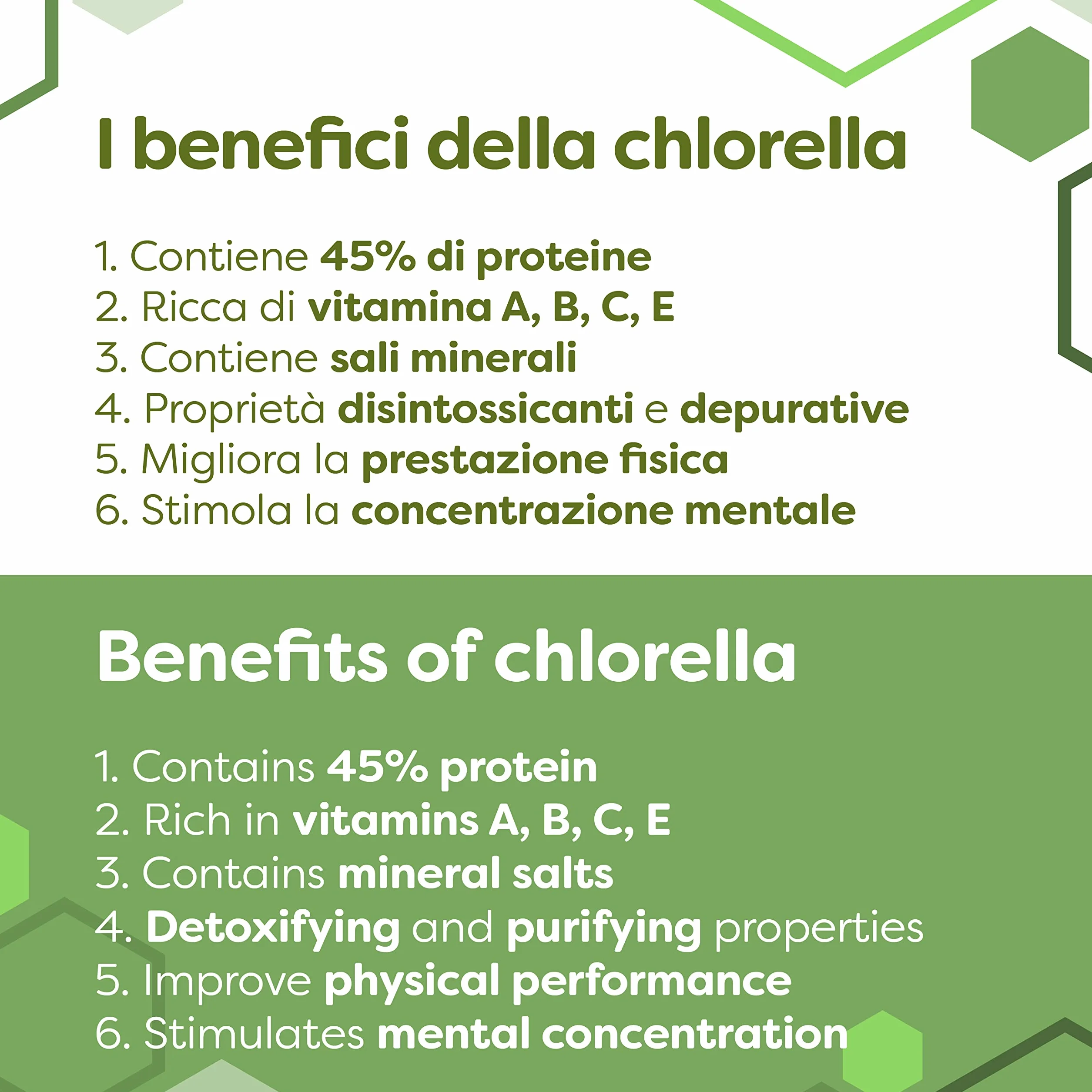 ERBOTECH 400 BIO Chlorella comprimidos 100g pura sin gluten vegano