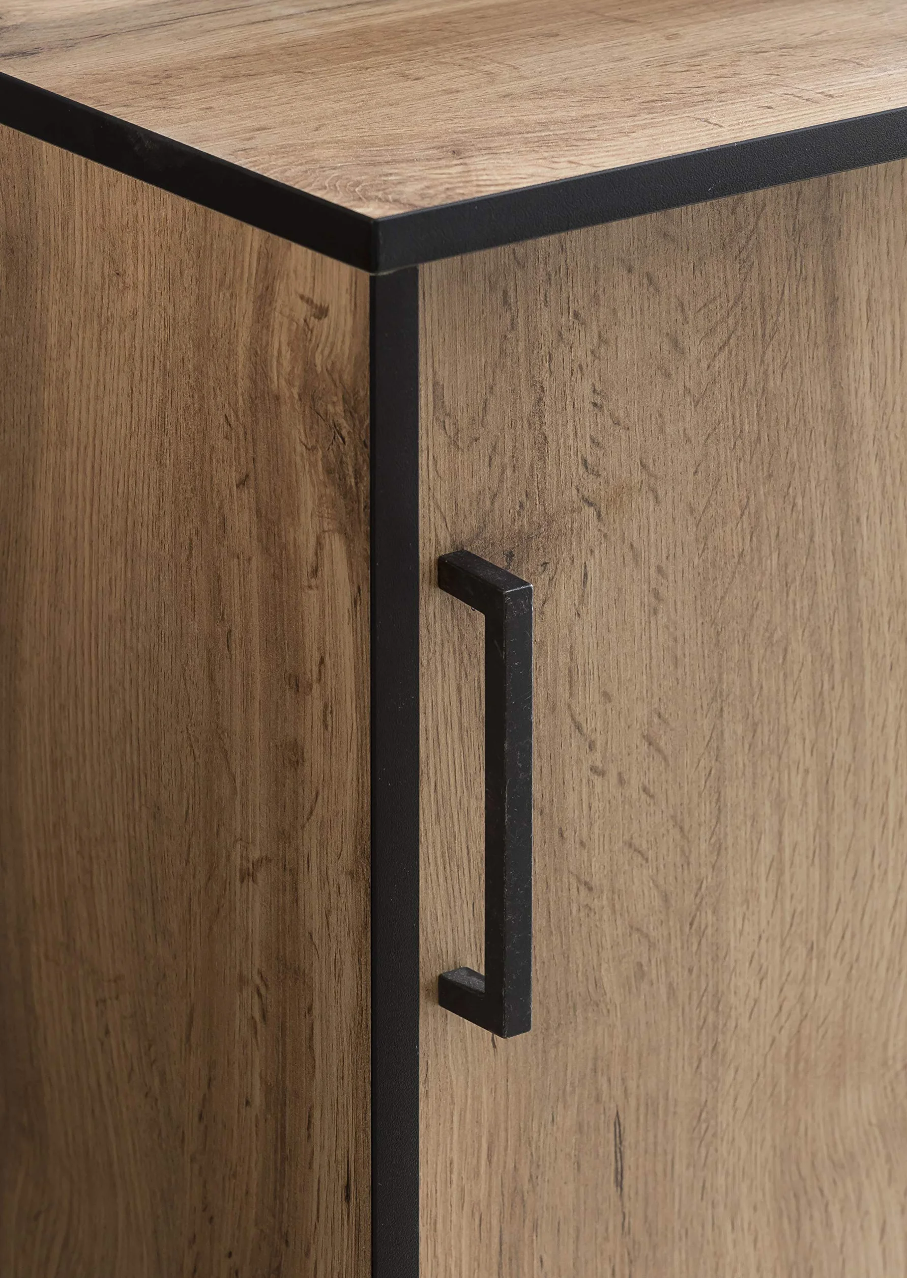 Schildmeyer Montana 701516 - Archivador, Acabado en Roble rústico, 100,1 x 41 x 96,6 cm