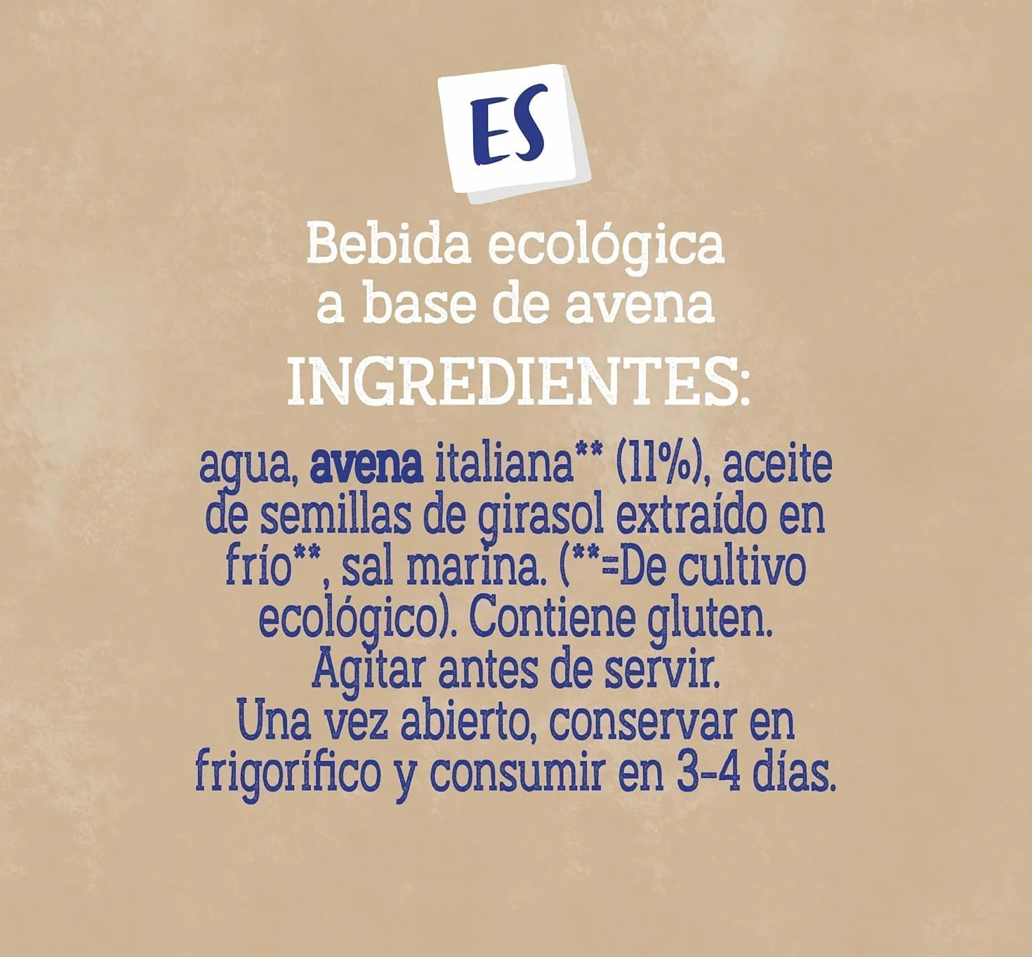 Isola Bio Bebida Vegetal de Avena Pack 3x250 ml Fuente de Calcio y Fibra Sin Azúcares Añadidos Vegana