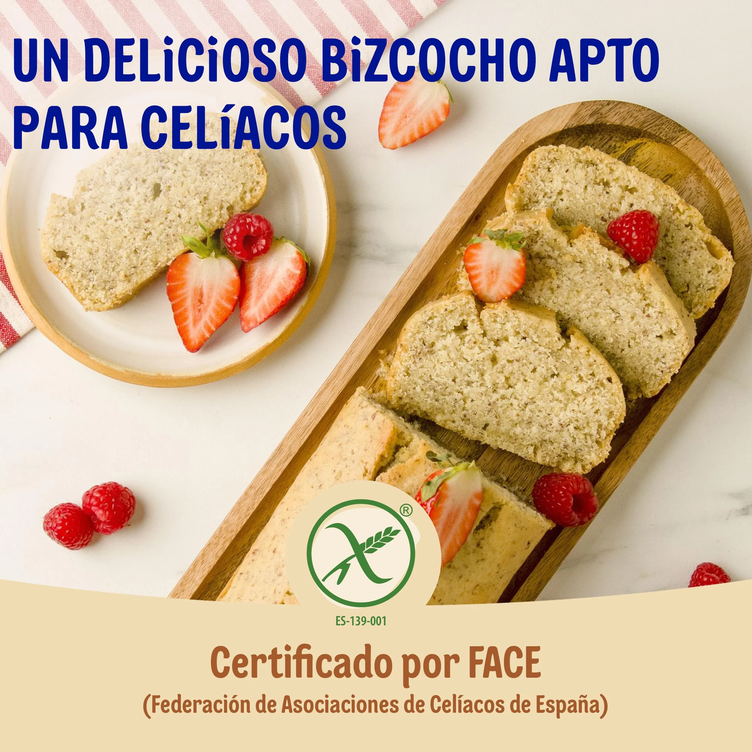 DR. OETKER Bizcocho sin gluten 10 en 1 (364 g), preparado de repostería gluten free
