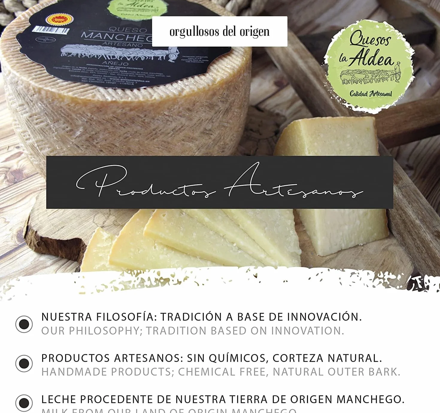 Queso Artesano Tierno de Oveja Pasteurizado 1 kg | Cesta Gourmet Regalo