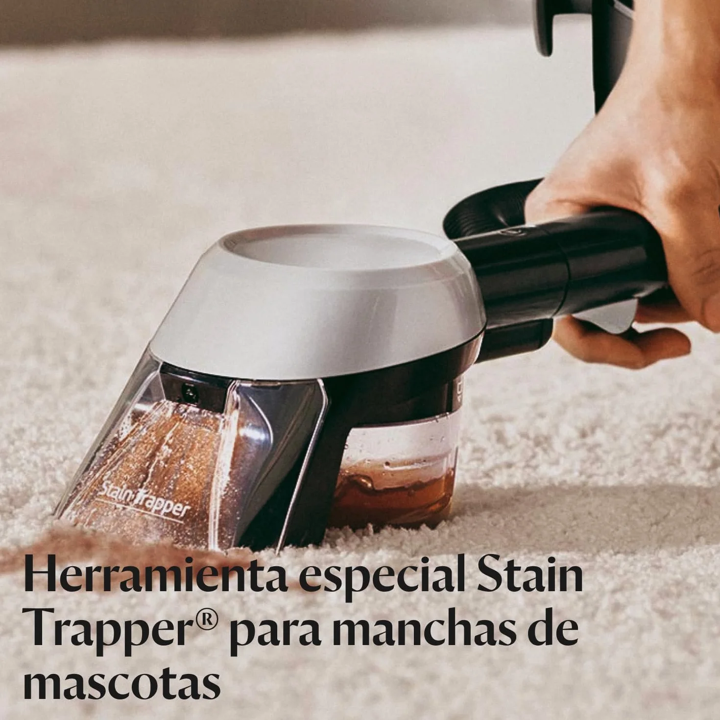 BISSELL SpotClean Pet Pro, Aspiradora de Agua Tapicería, Lava Aspiradora Ideal para Dueños de Mascotas, Limpiador de Liquidos para Alfombras, Tapicería, Sofá, Auto & Más, Motor Potente de 750W, 15585