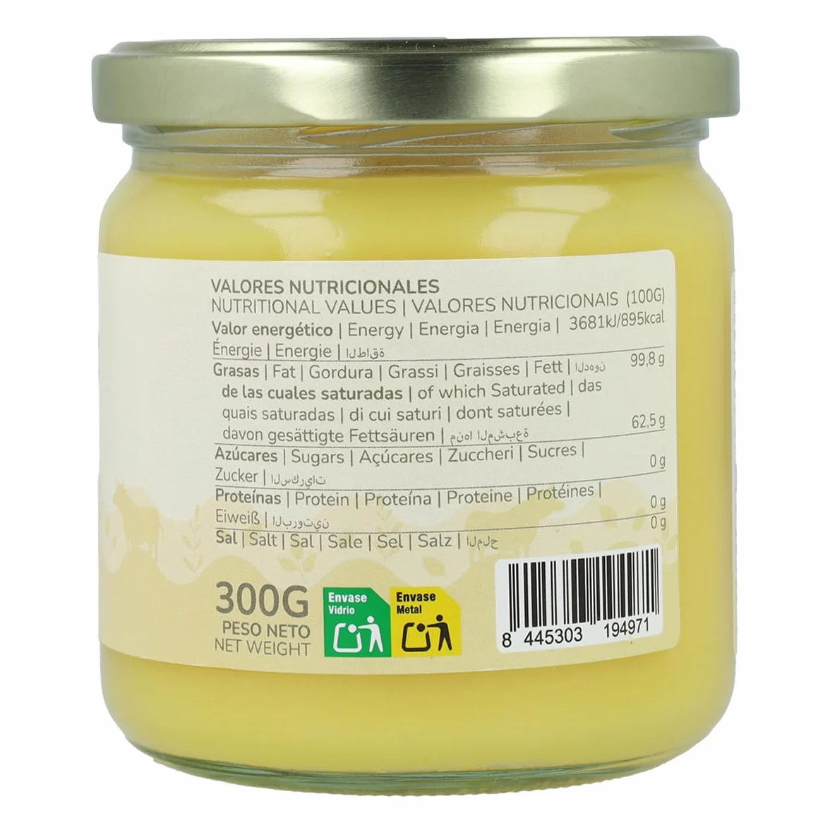 Mantequilla clarificada ECO Planeta Huerto 300 g