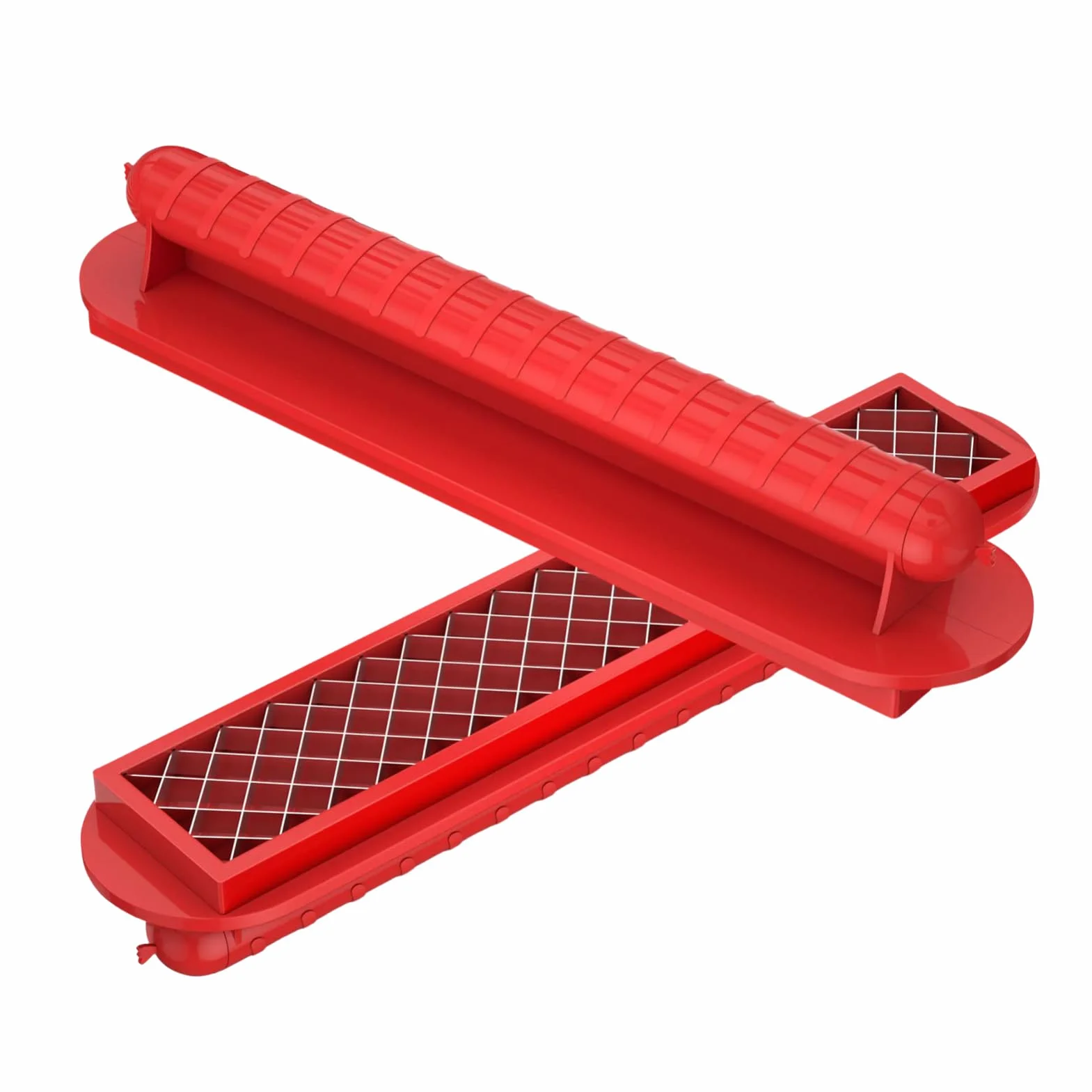 Cortador De Perros Calientes - Cortador De Hot Dogs Hot Dog De Espiral, Helicóptero De Jamón Compacto | Herramienta Livianas De Caza De Salchichas Roja Con Agarre, Dispositivo De Barbacoa Multipropósi