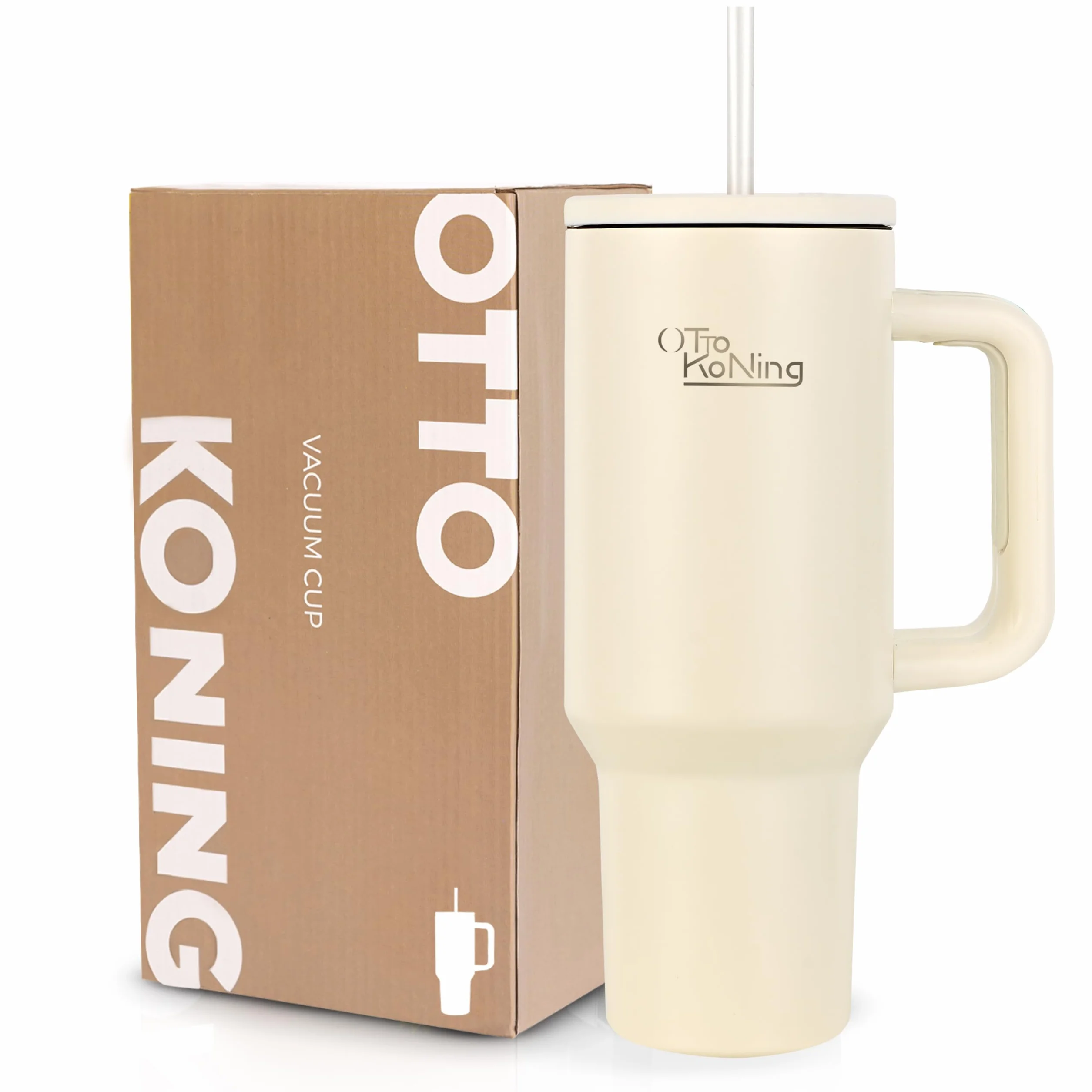 Otto Koning Vaso Térmico 1,2L (40oz) Acero Inoxidable Doble Pared Mantiene Frío 16h Calor 12h Sin BPA