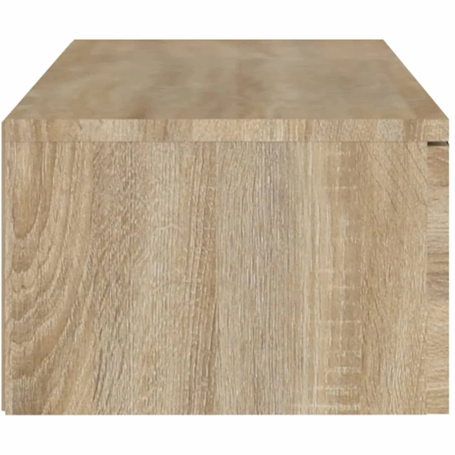 Armario de Pared, Muebles Salón, Mueble TV, Mesa Flotante, Gabinet Colgante De Pared, Gabinete De TV, Madera contrachapada Roble Sonoma 102x30x20 cm