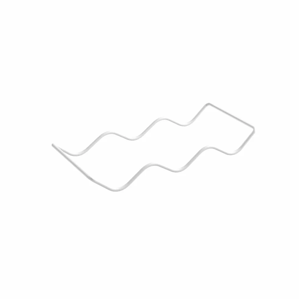 Metaltex - Botellero apilable, 6 Unidades, Blanco, 14 x 31 x 3 cm