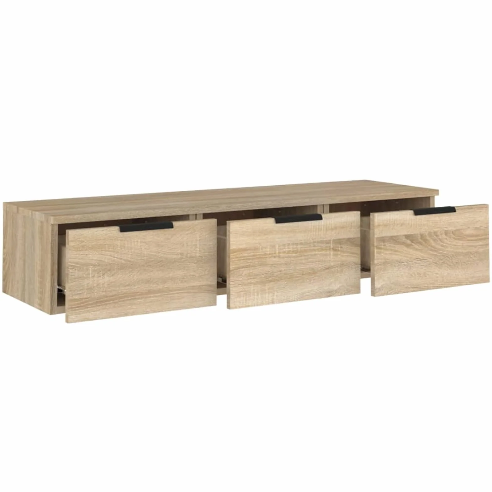 Armario de Pared, Muebles Salón, Mueble TV, Mesa Flotante, Gabinet Colgante De Pared, Gabinete De TV, Madera contrachapada Roble Sonoma 102x30x20 cm