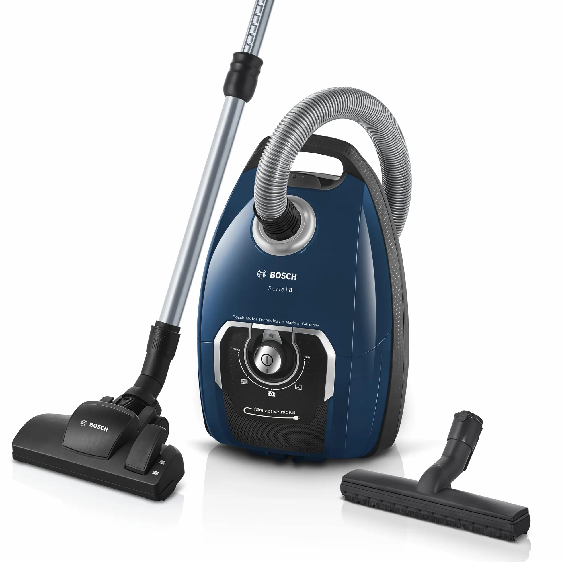 Bosch Serie 8 Aspiradora con Bolsa, Azul