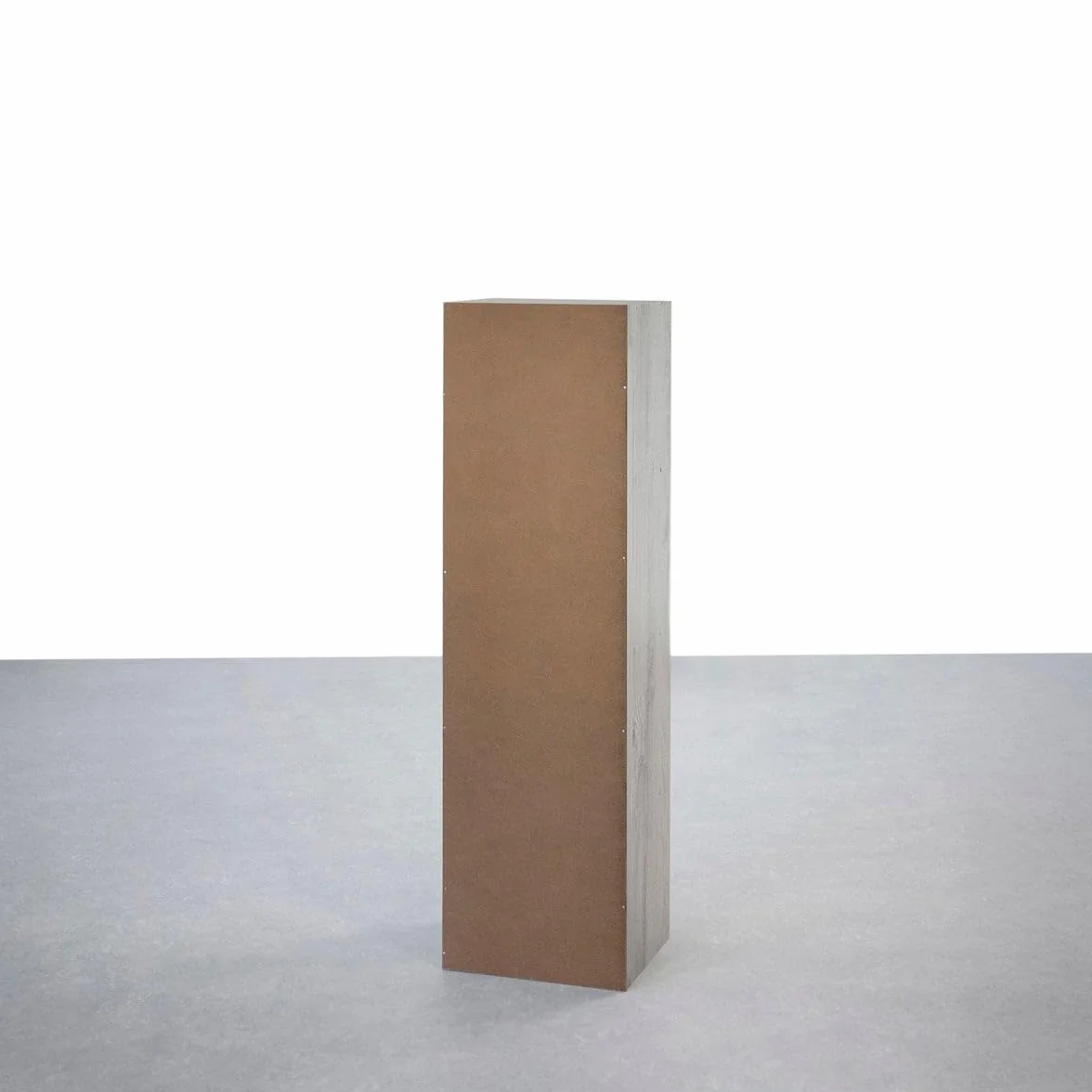 LOLAhome Estantería Cubo de Madera 4 Estantes 106 cm Gris