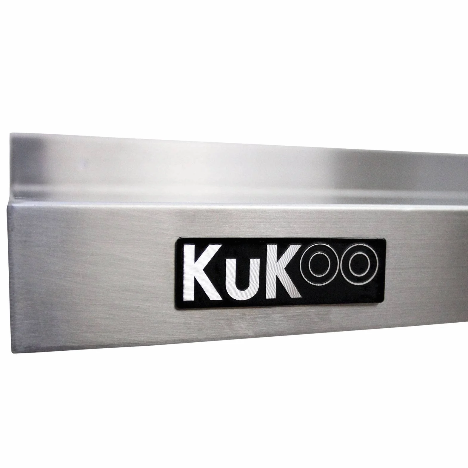KuKoo Estantes de Pared 150cm x 30cm de Acero Inoxidable para Cocina, Bar y Restaurante