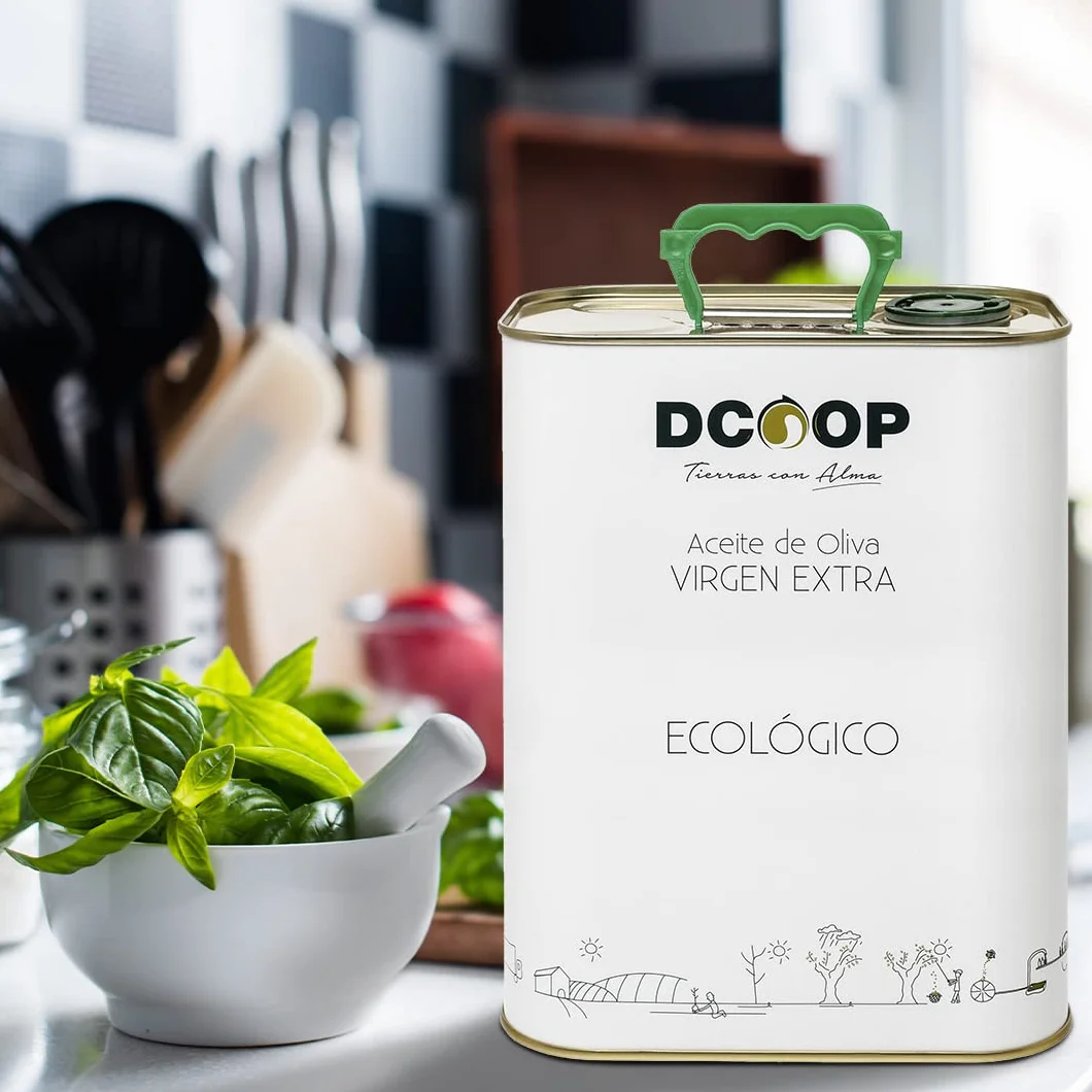 DCOOP Aceite De Oliva Virgen Extra Ecológico Coupage Premium Bio Lata 3L
