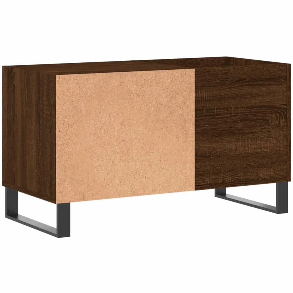 vidaXL Mueble de Discos Roble 85x38x48 cm Madera de Ingeniería