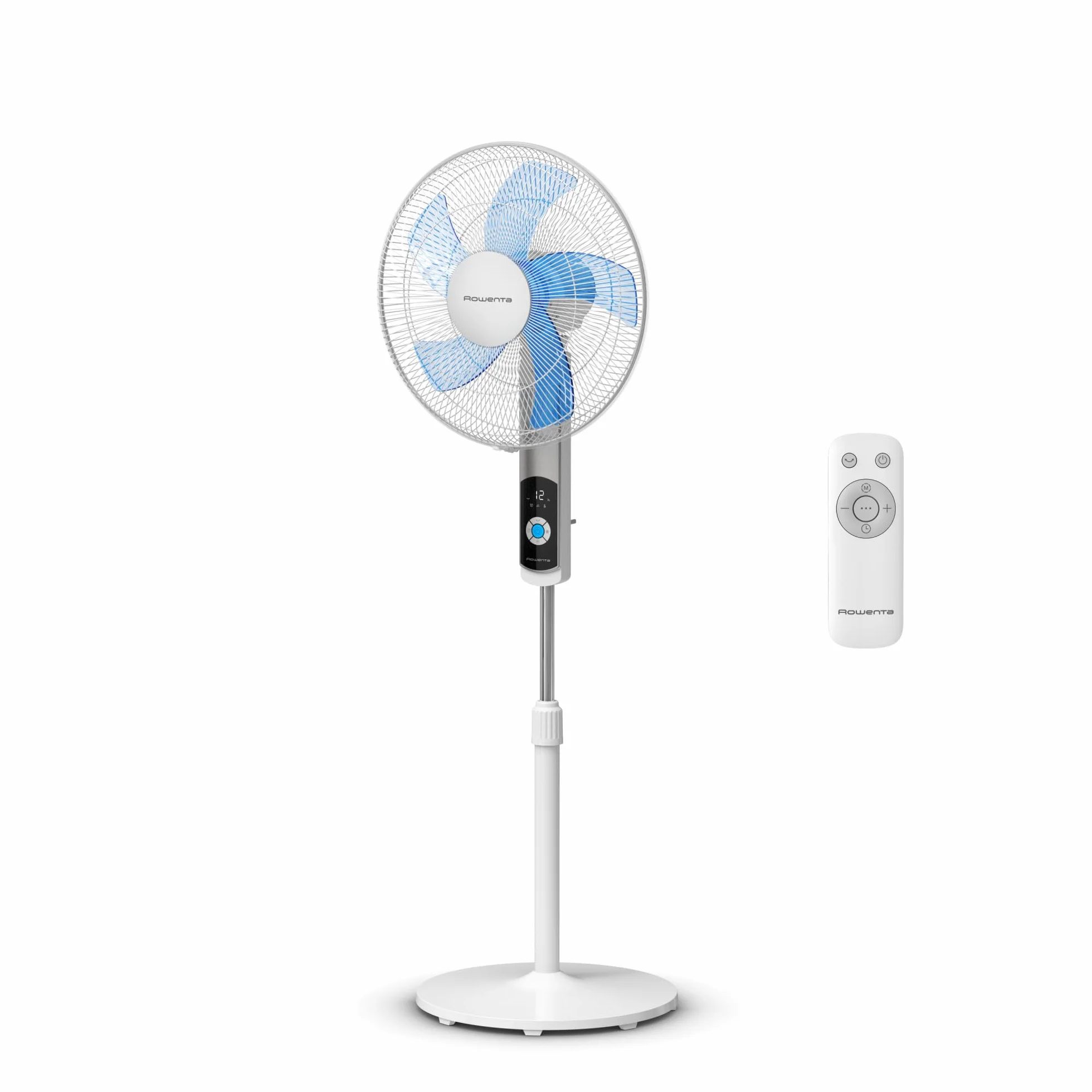 Rowenta Turbo Silence VU5650 Ventilador de pie 35 dB 12 velocidades blanco