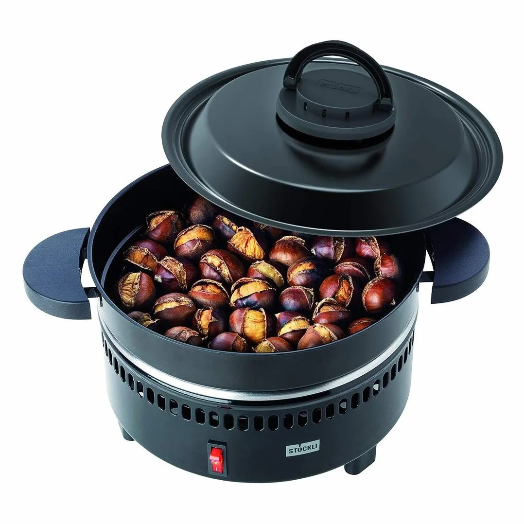 Stöckli Marroniofen Max Horno negro multiusos