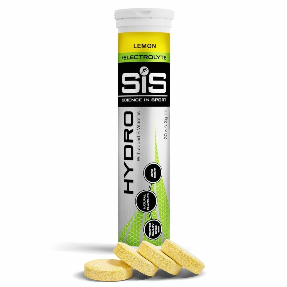 Science in Sport HYDRO comprimidos electrolitos 20 uds. citrón veganos efervescentes