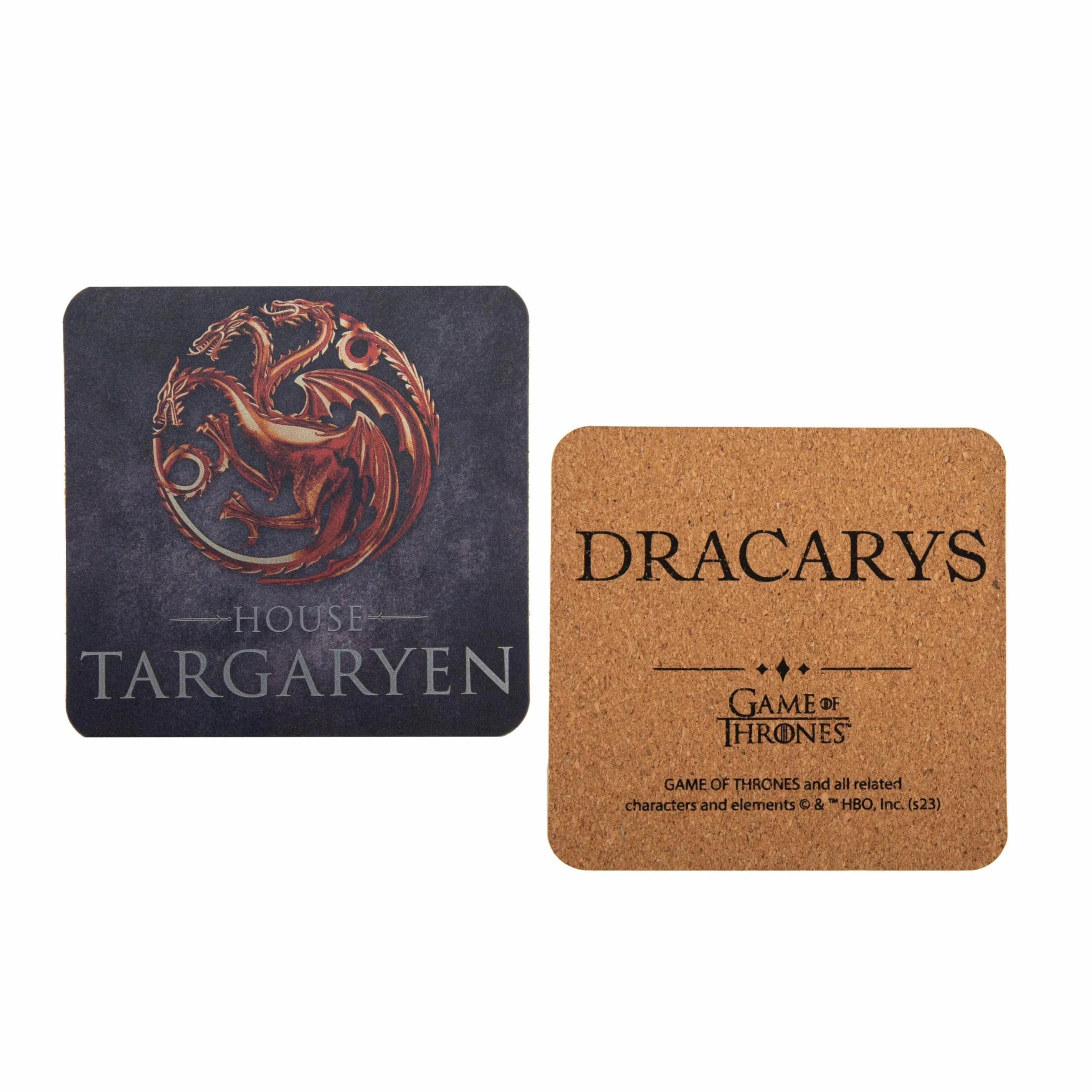 Juego de Tronos posavasos 9,5 cm Stark Targaryen Lannister Baratheon Licencia Oficial