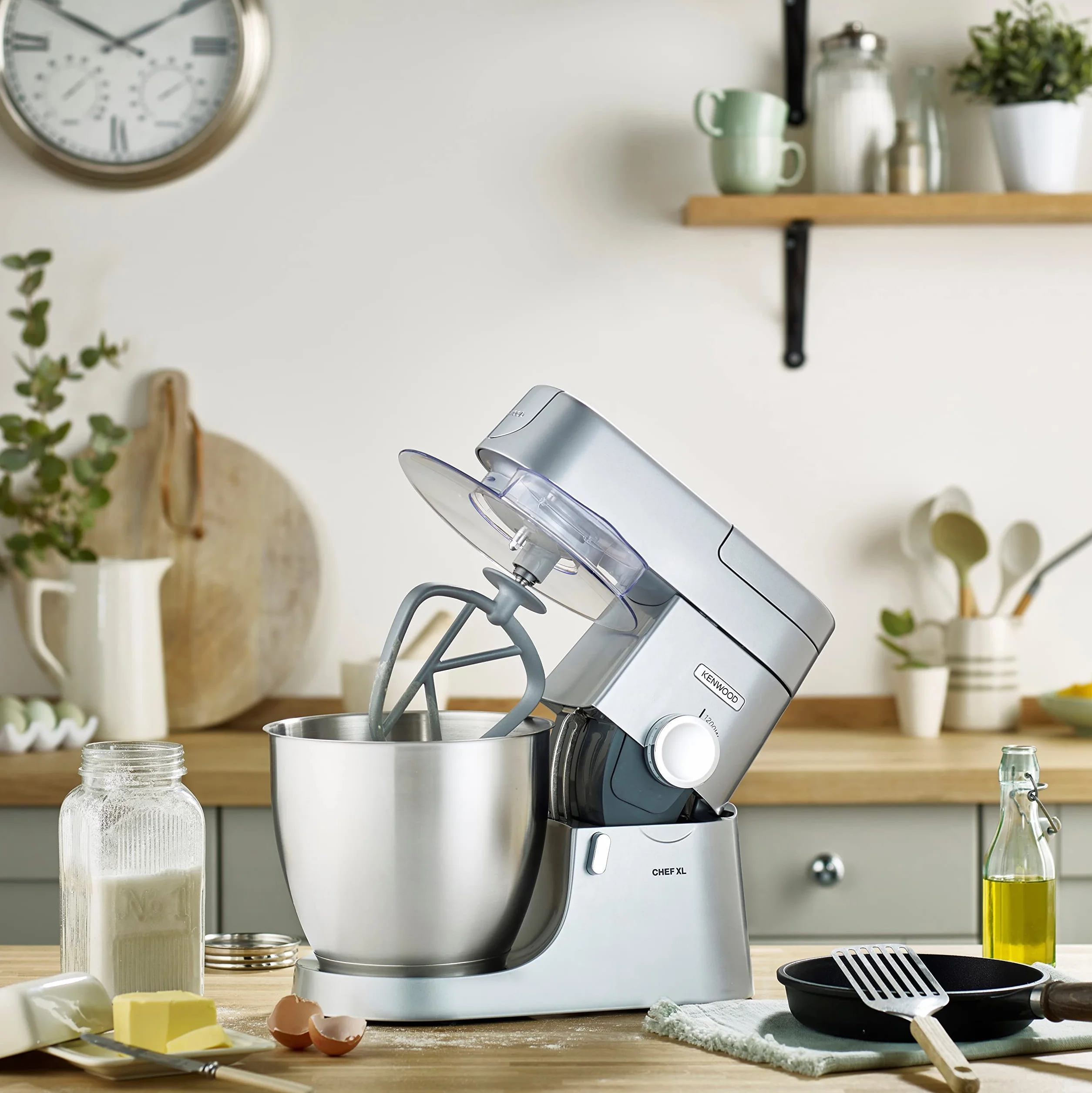 Kenwood kvl4110s Robot de cocina, 6,7 L, 1200 W, Plata