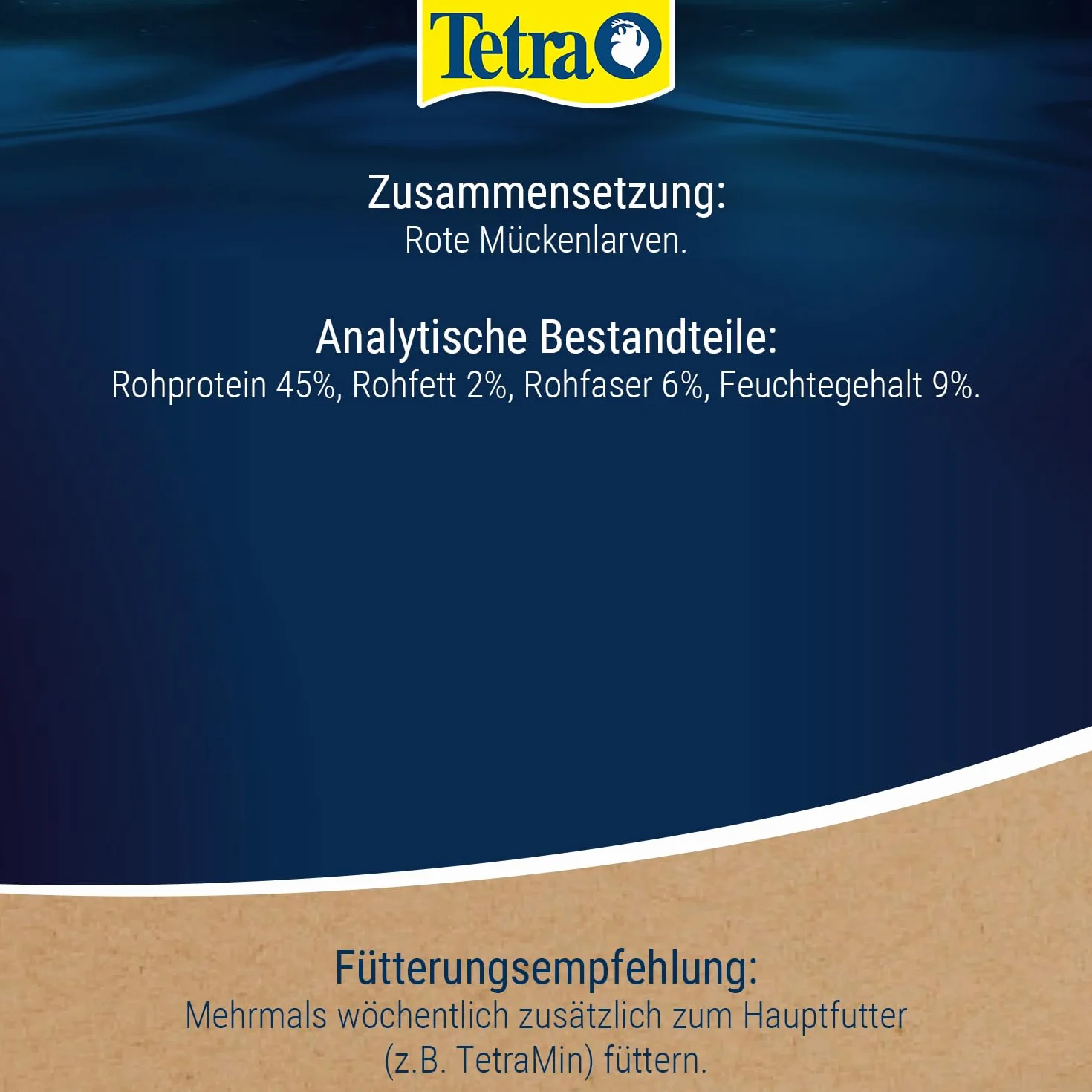 Tetra Delica-larve di zanzara ml 100 10260