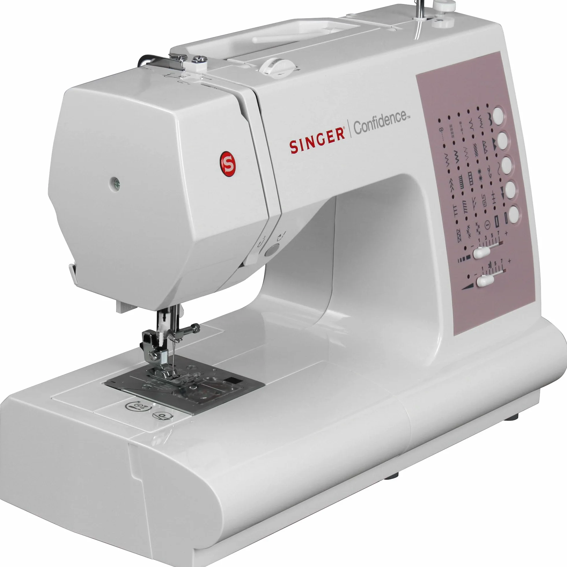 Singer Confidence 7463 - Máquina de Coser mecánica, 30 Puntadas, Color Blanco