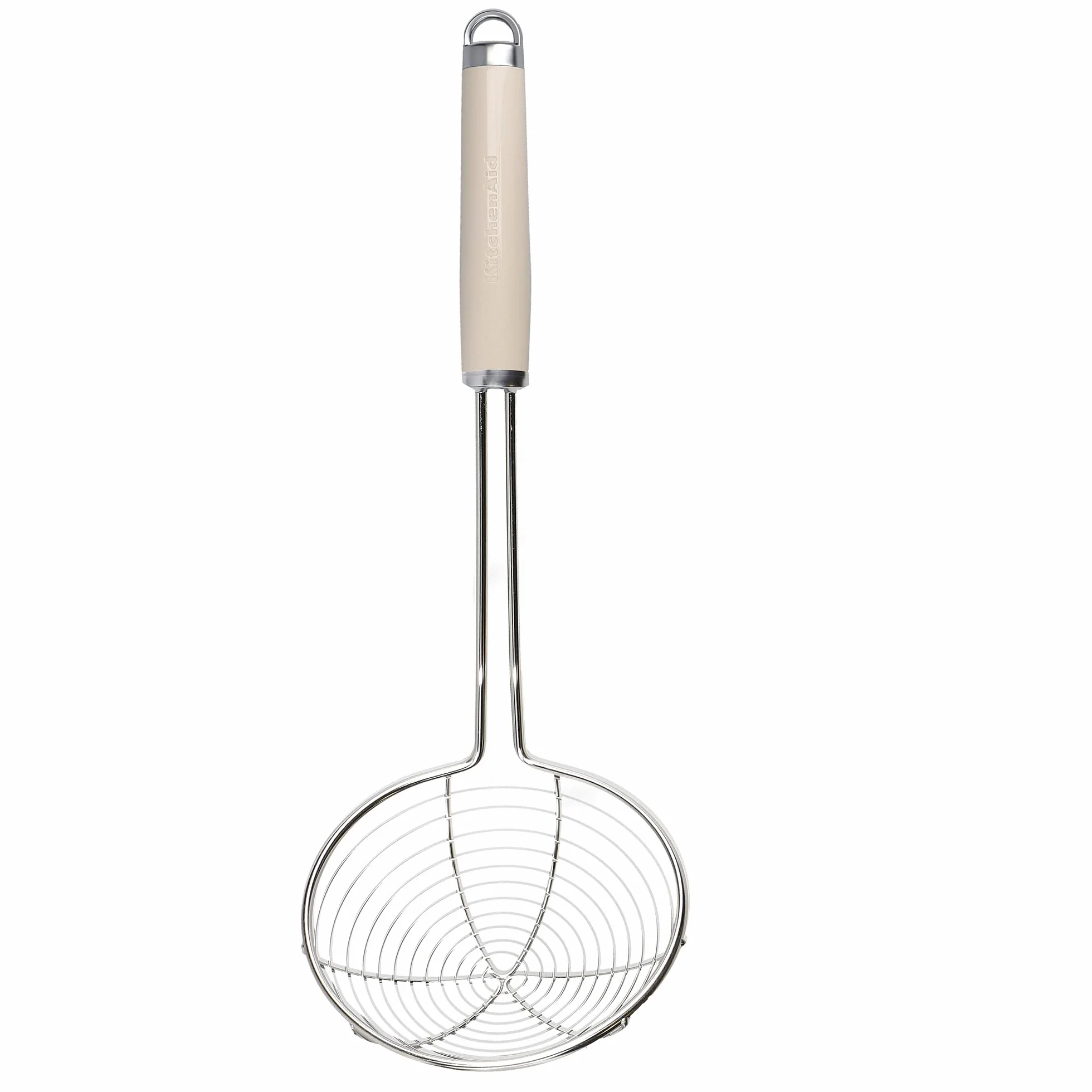 KitchenAid Espumadera Colador de Araña de Acero Inoxidable, Beige