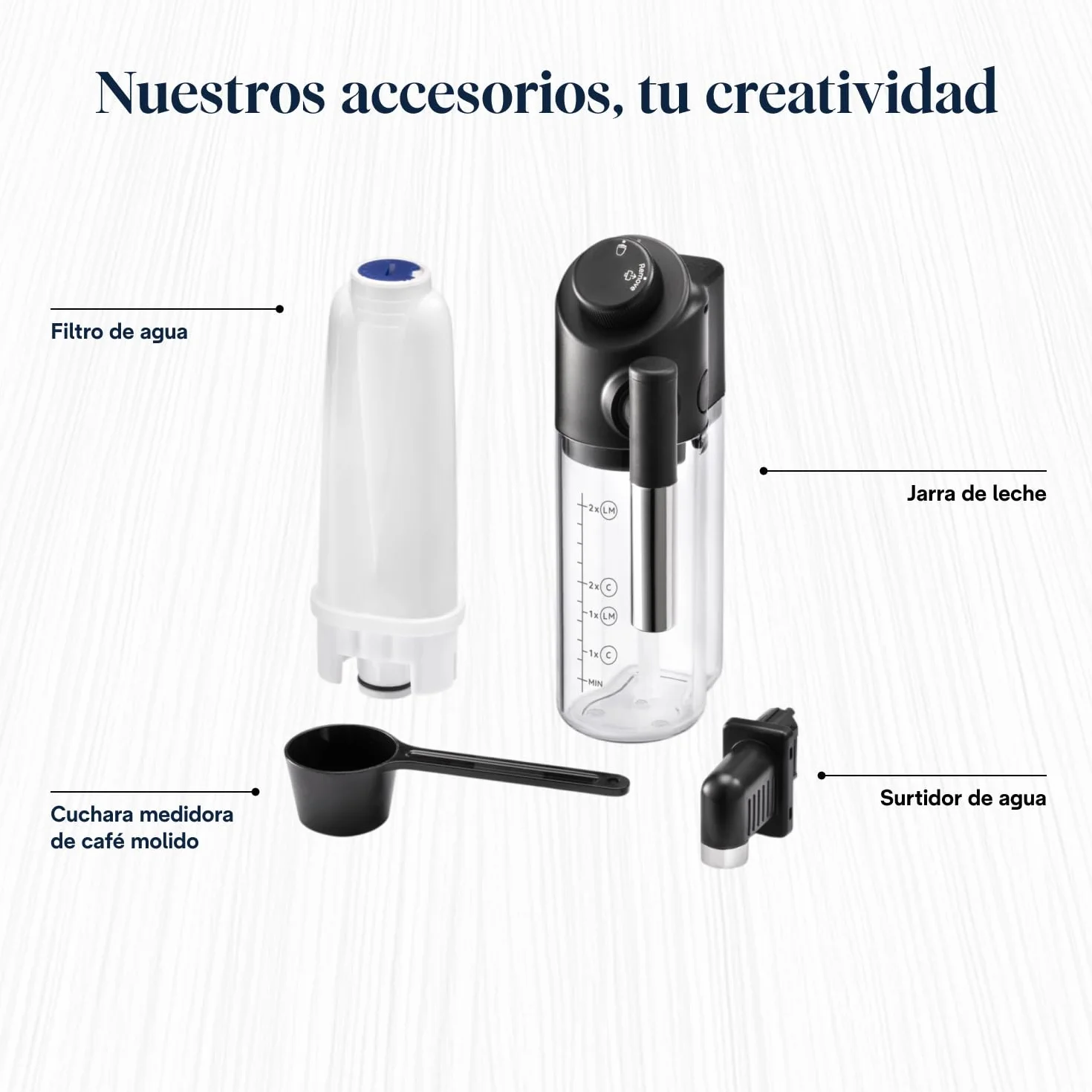 De’Longhi Magnifica Start - Cafetera Superautomática, LatteCrema Jarra de leche automática, 5 Bebidas One-Touch, Controles Soft Touch, Negro (ECAM222.91.B)