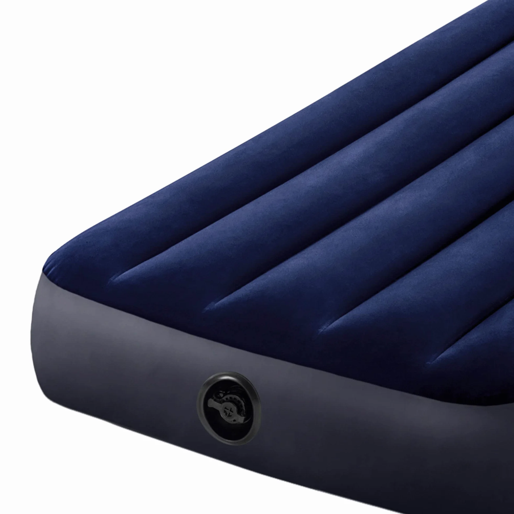 Intex Colchón hinchable Dura-Beam Cama de aire inflable para camping Azul