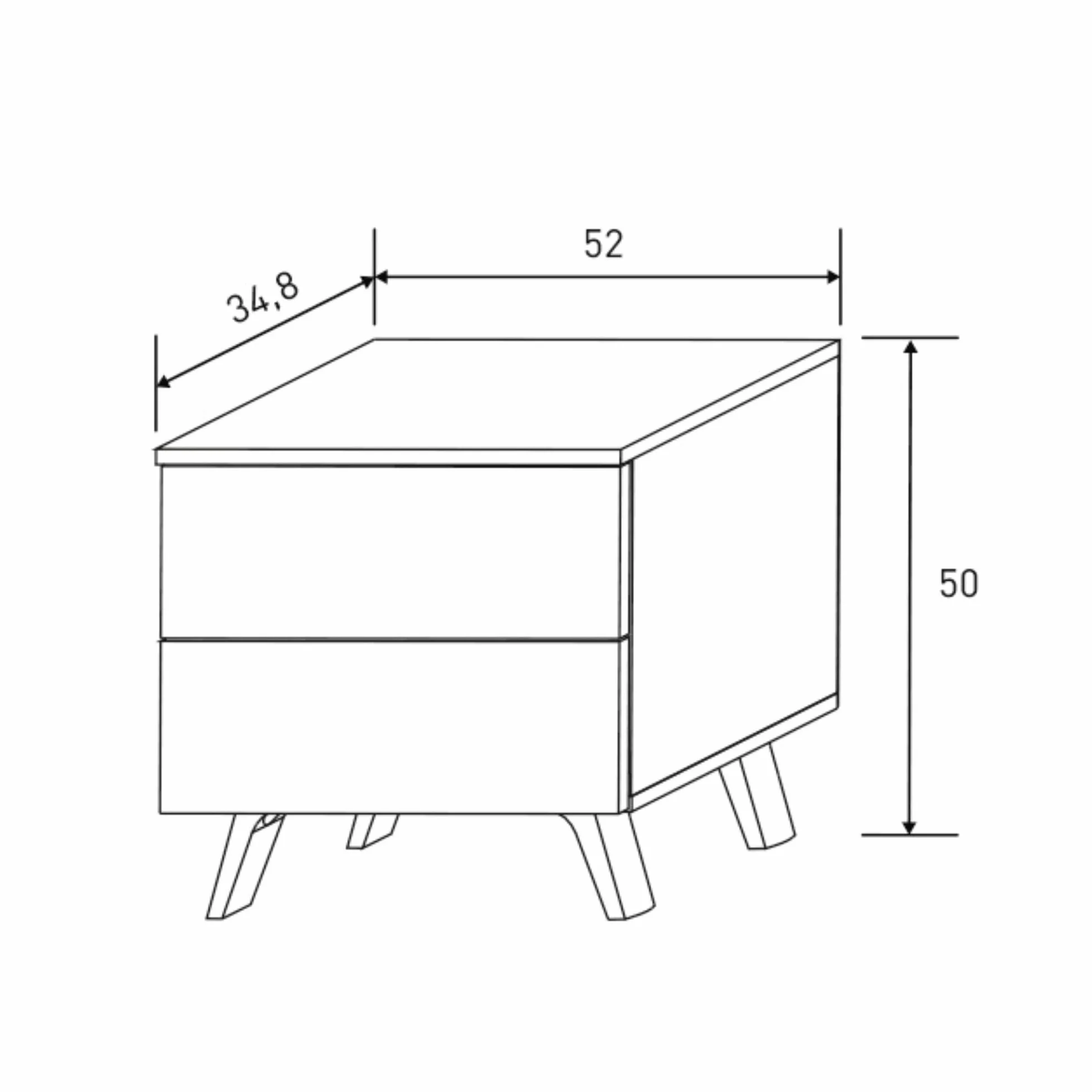 Cabecero de Matrimonio con Luces LED + 2 Mesitas de Noche – Diseño Nórdico en Blanco Veteado y Roble – Dormitorio Moderno.