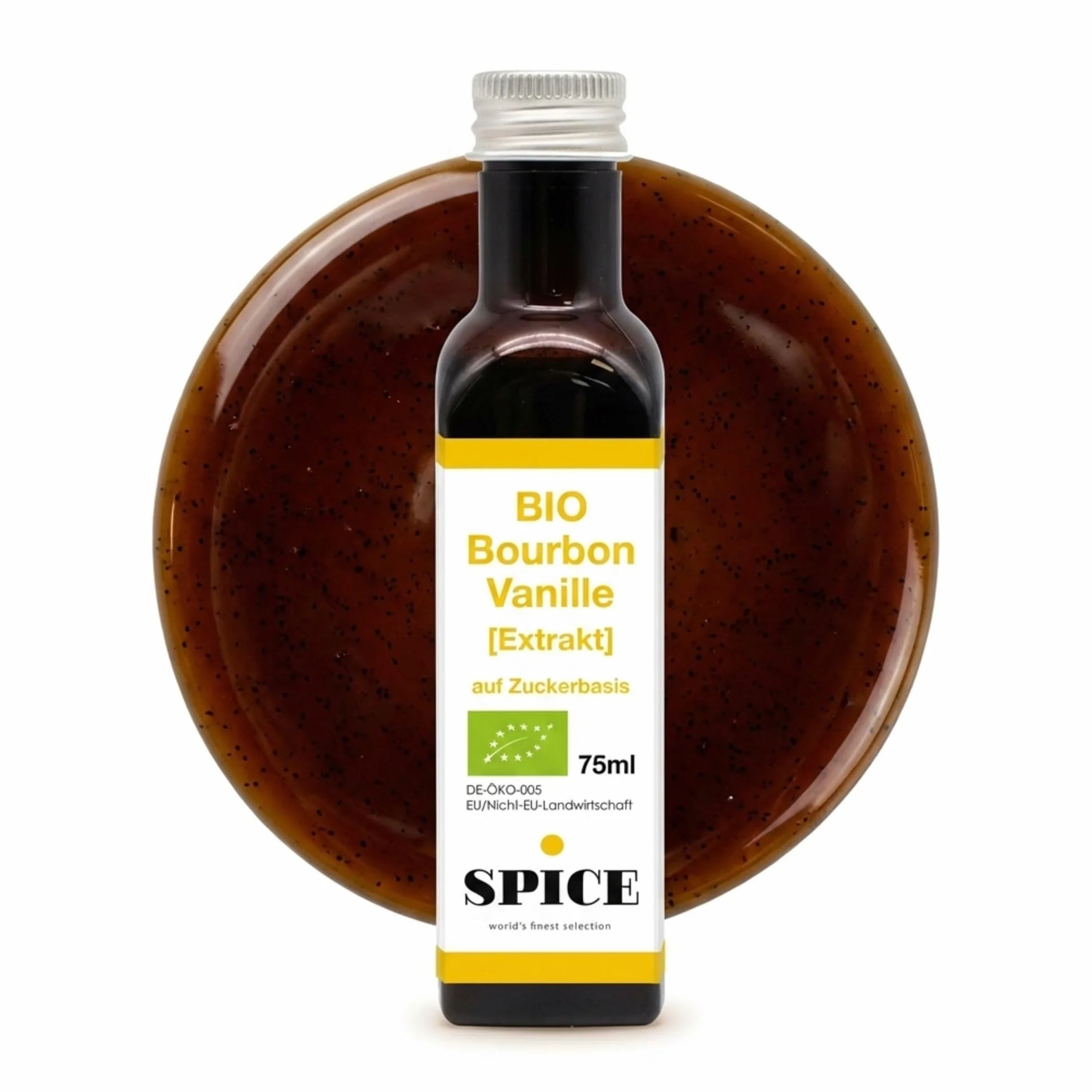 Extracto de Vainilla Bourbon BIO 75 ml natural de Madagascar para hornear