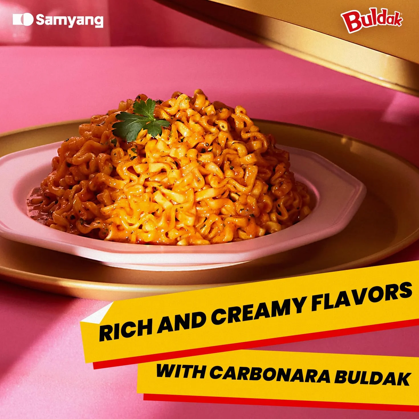Samyang Carbo Buldak Fideos superpicantes paquete de 5