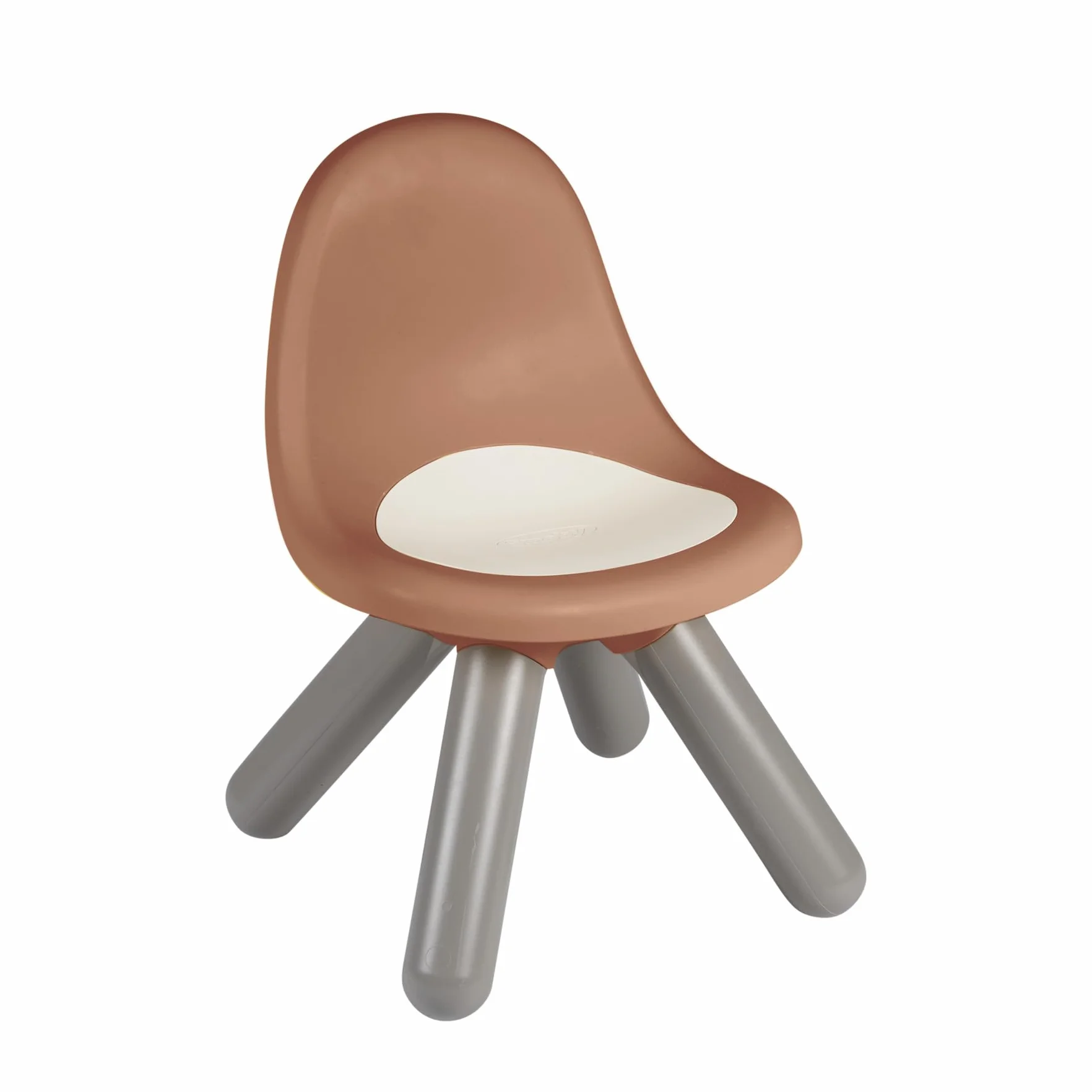 Smoby Life - Silla Infantil Terracota, 90% Material Reciclado, protección UV, Estable y Resistente, Interior y Exterior, Capacidad 50kg,+18 Meses(7600880122)