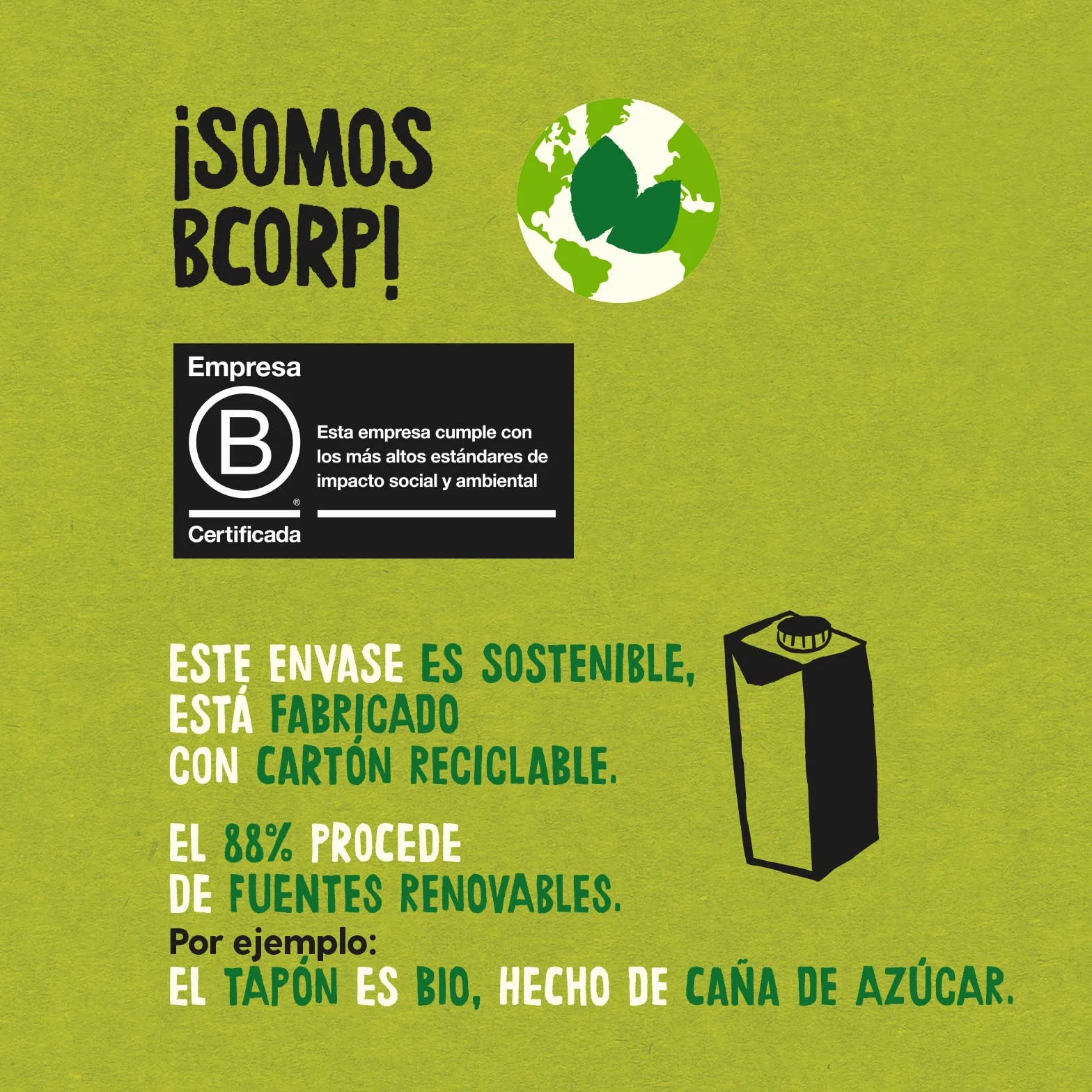 ECOCESTA Bebida Ecológica Vegetal de Avena Pack 6x1L Sin Azúcar Añadido Vegano