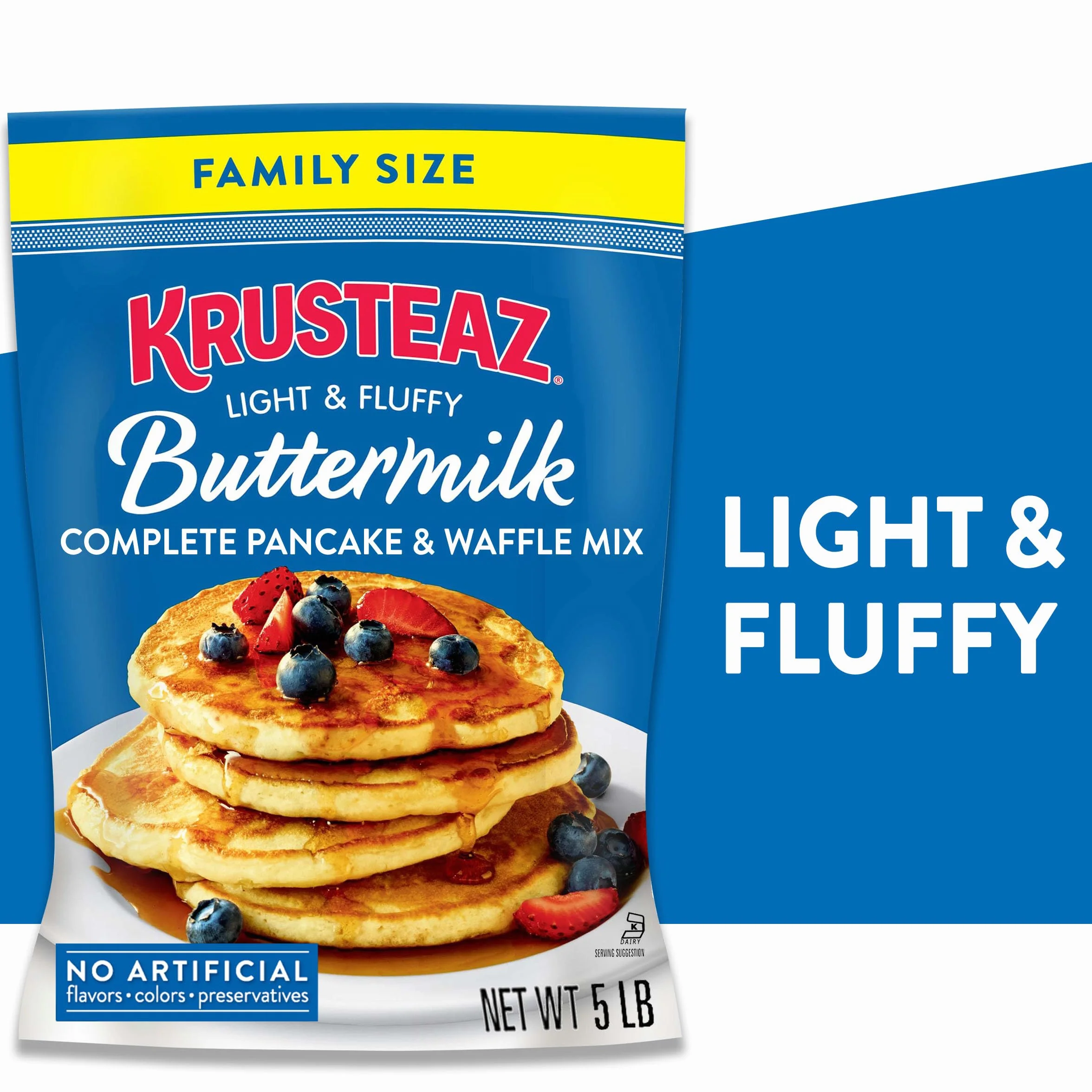 Krusteaz Complete Buttermilk Pancake Mix 5 Lb