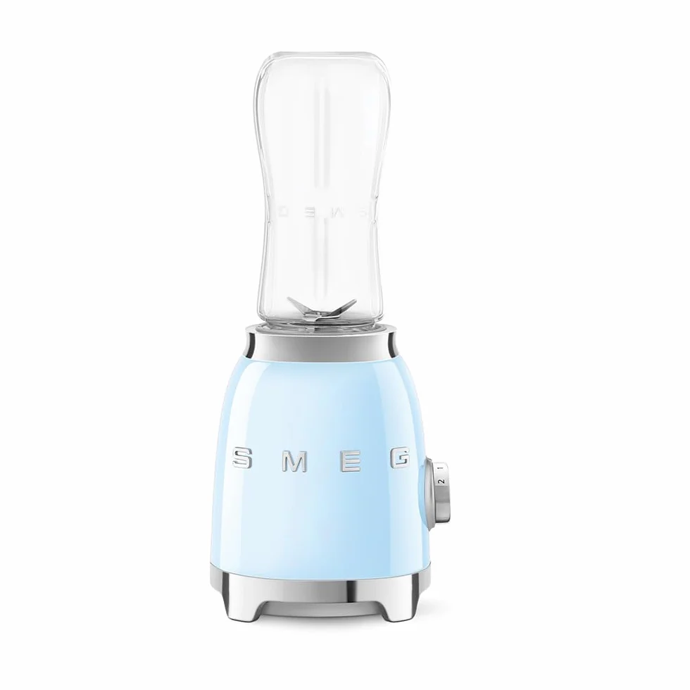 SMEG - Mini Liquidificadora Anni50, Azul Céu PBF01PBEU