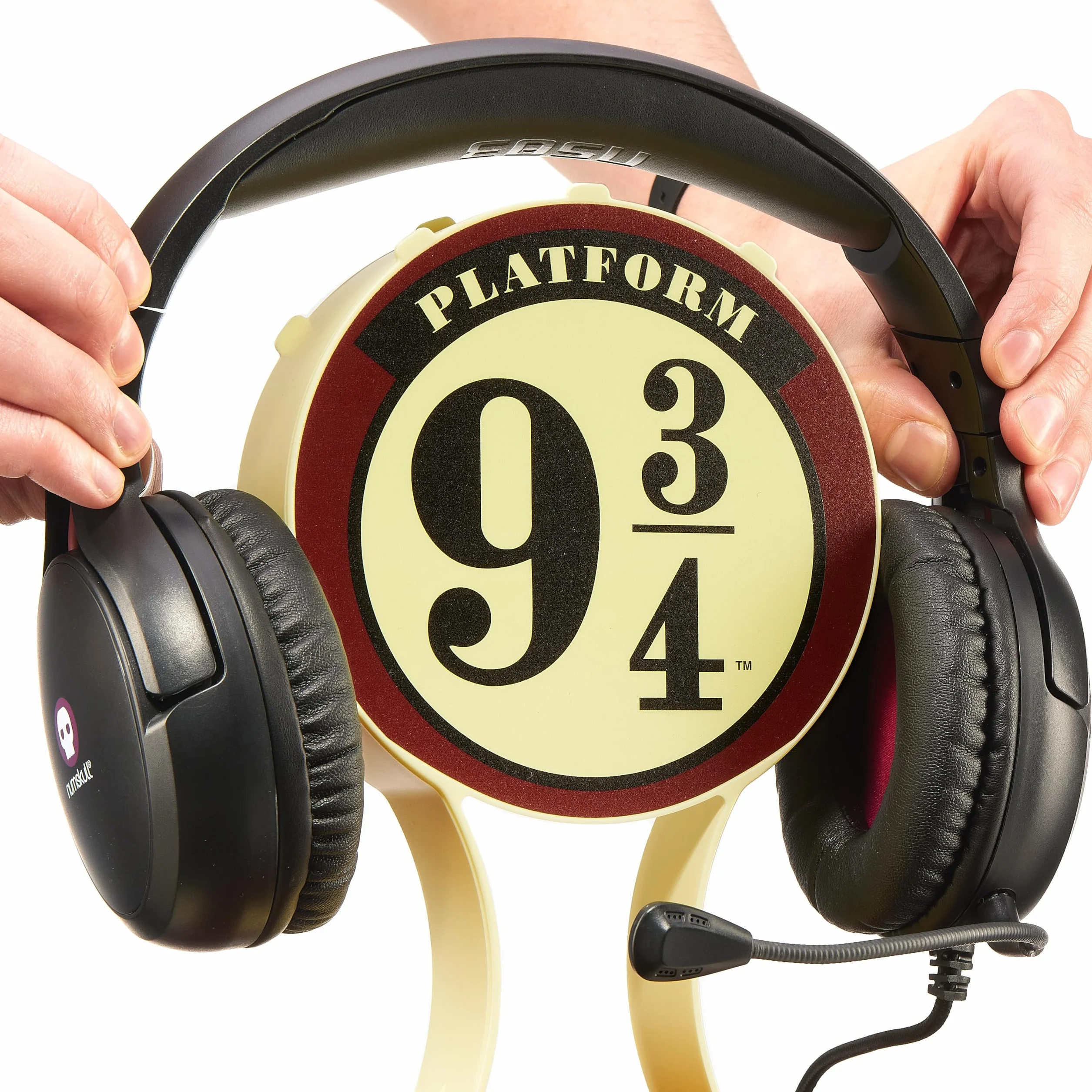 Numskull Harry Potter Platform 9 ¾ Soporte de Almacenamiento para 10 Juegos/DVDs Organizador Compacto