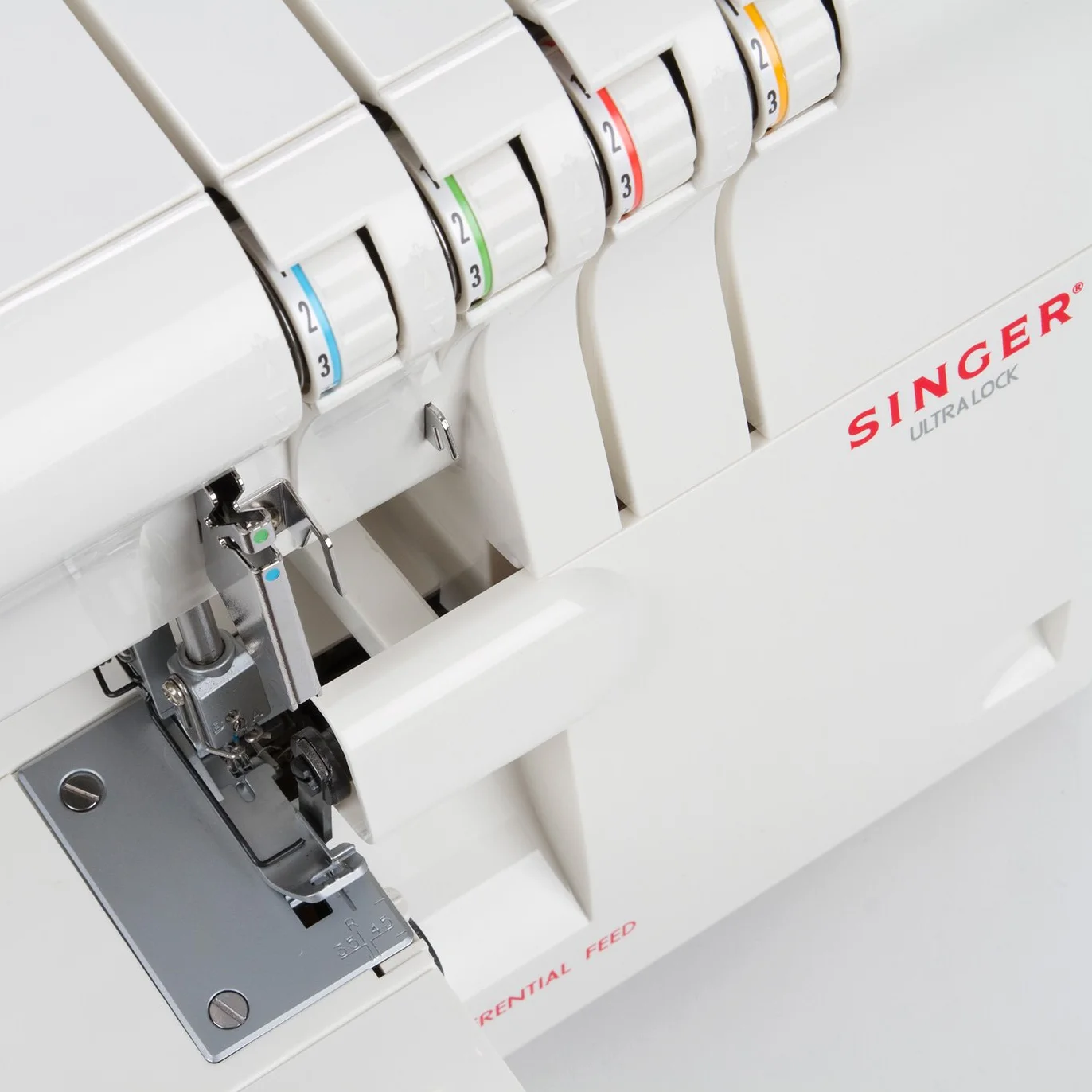 Singer 14SH654 - Remalladora, 1300 ppm, Color Blanco