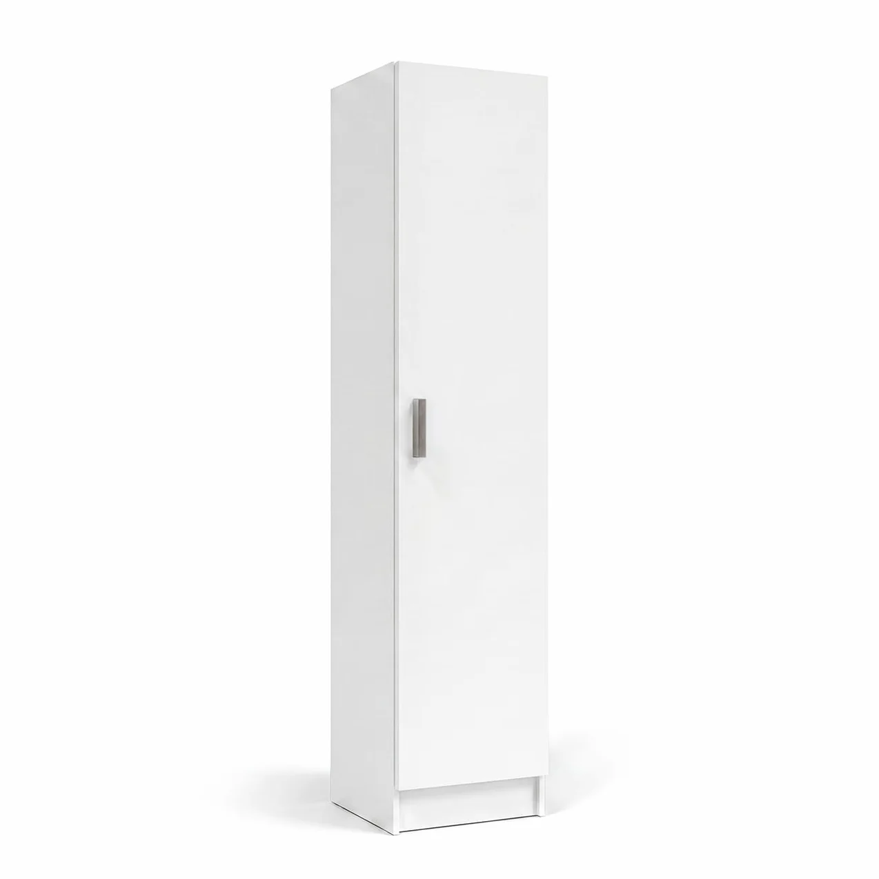 Duehome Armario Multiusos 1 Puerta Blanco 37x180x37 cm