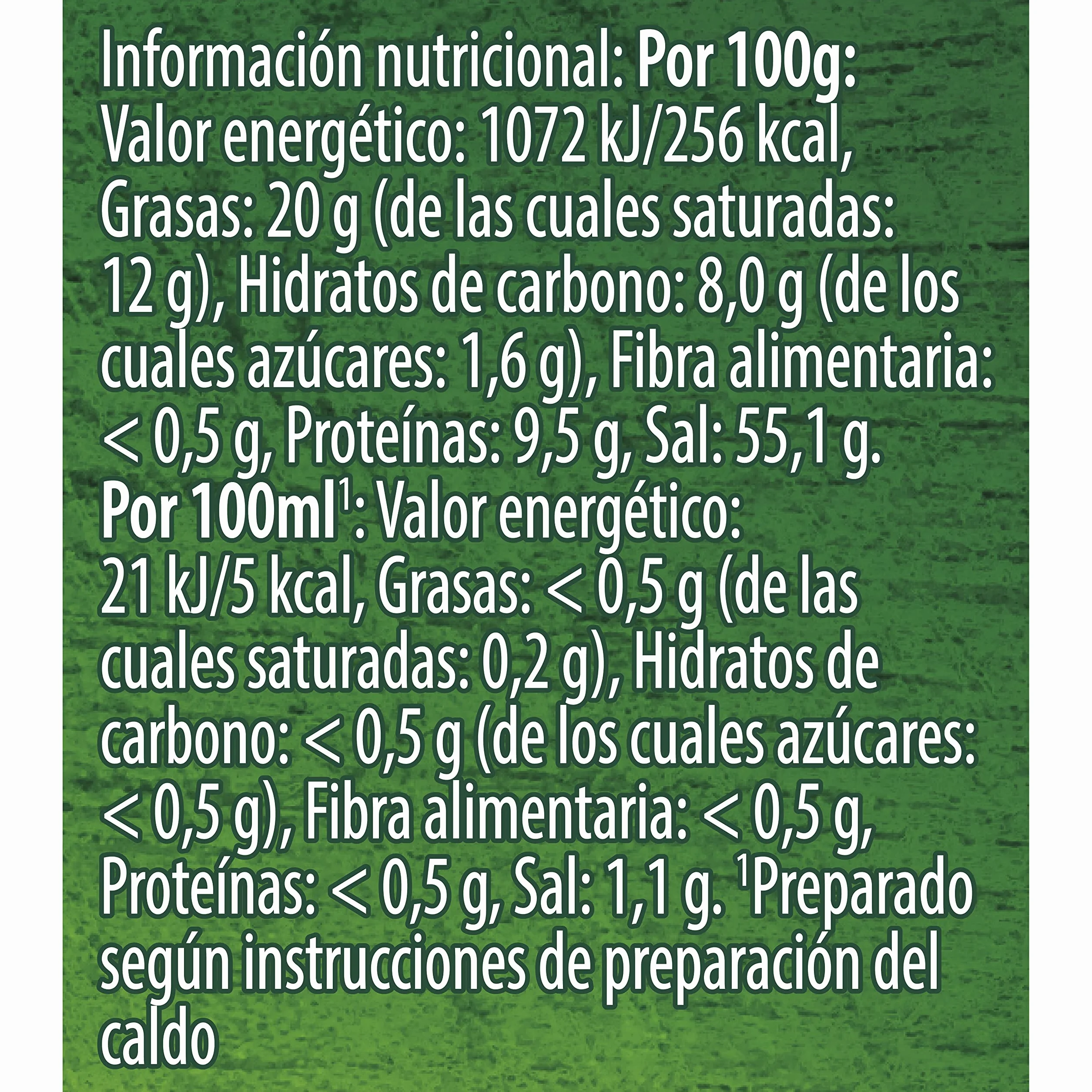 Knorr Doble Caldo en Pastilla Carne, 240g