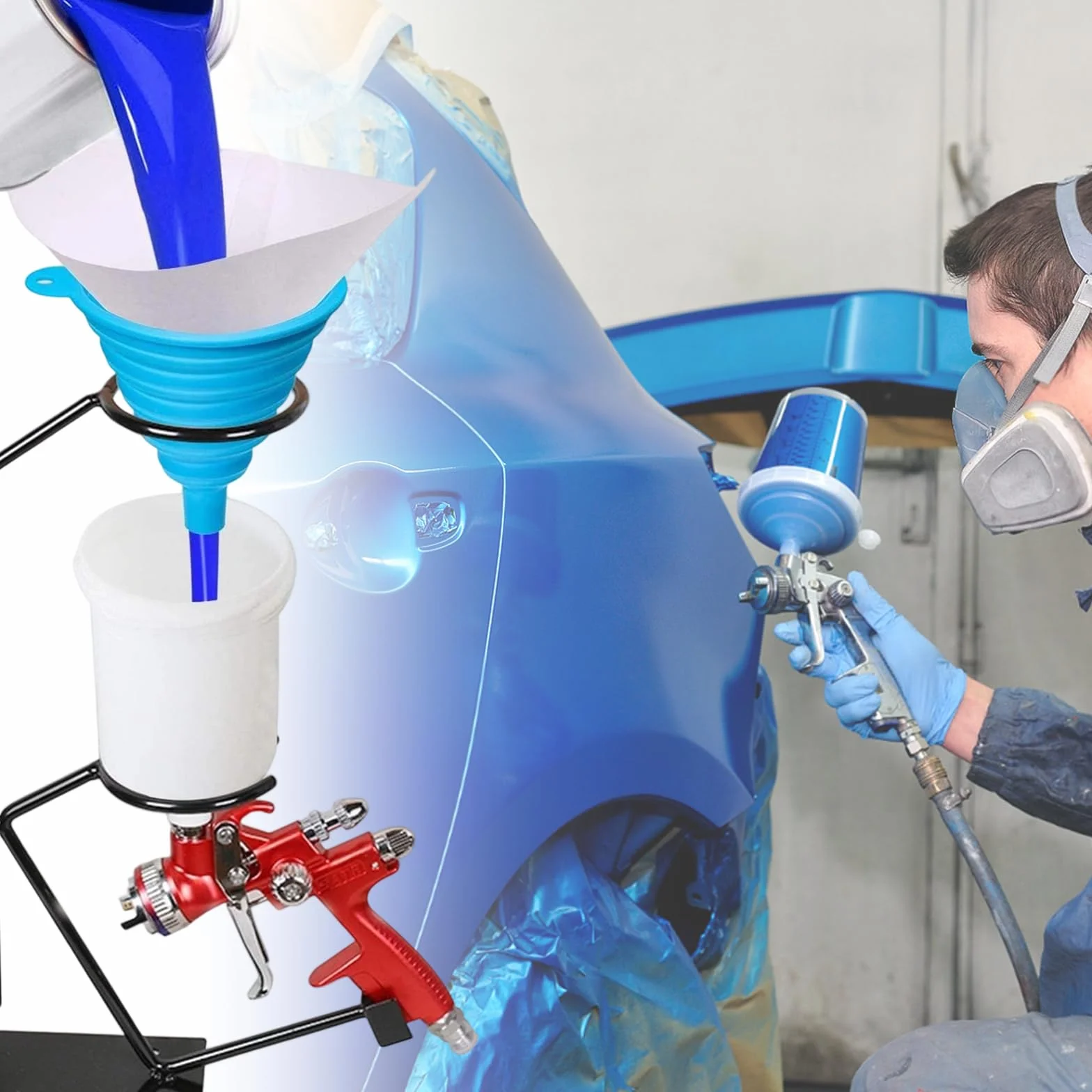 100 Tamiz de Pintura - Filtro de Resina - Tamiz de Pintura de Papel - Adecuado para Diferentes Necesidades de PulverizacióN Y FiltracióN, Adecuada para Filtrar Aceites Comestibles,Aceites, TéS