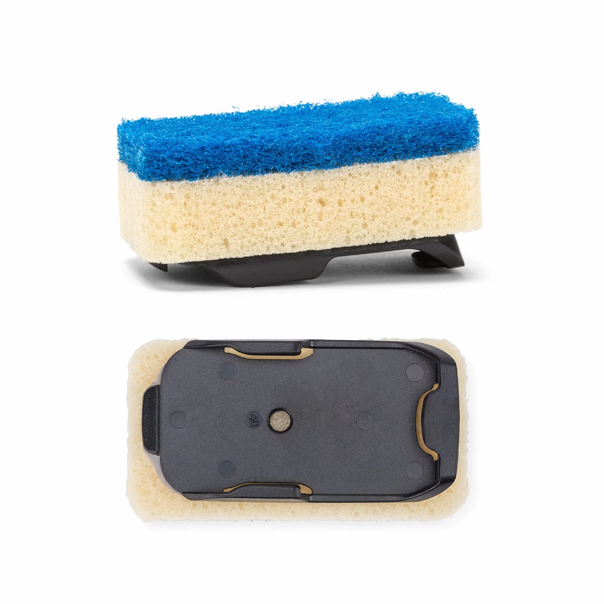Bayeco Recambio Estropajo con Mango No Raya Pack 3 Unidades Azul